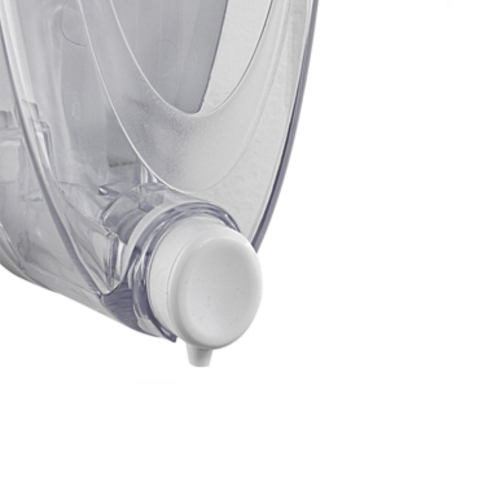 Distributore sapone a parete Gedy modello Torpedo da 300 ml - Bianco by CeramicStore | Lo specialista del tuo bagno