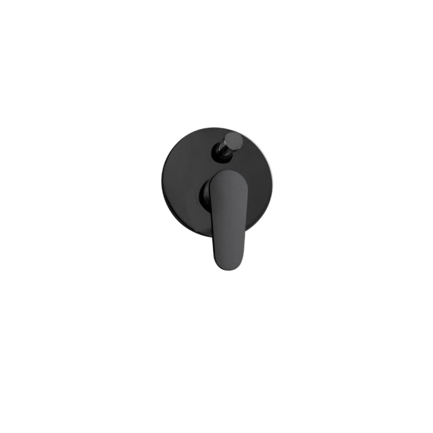 Kit doccia + soffione cilindrico in ottone nero opaco serie winter Keller Taps by CeramicStore | Lo specialista del tuo bagno