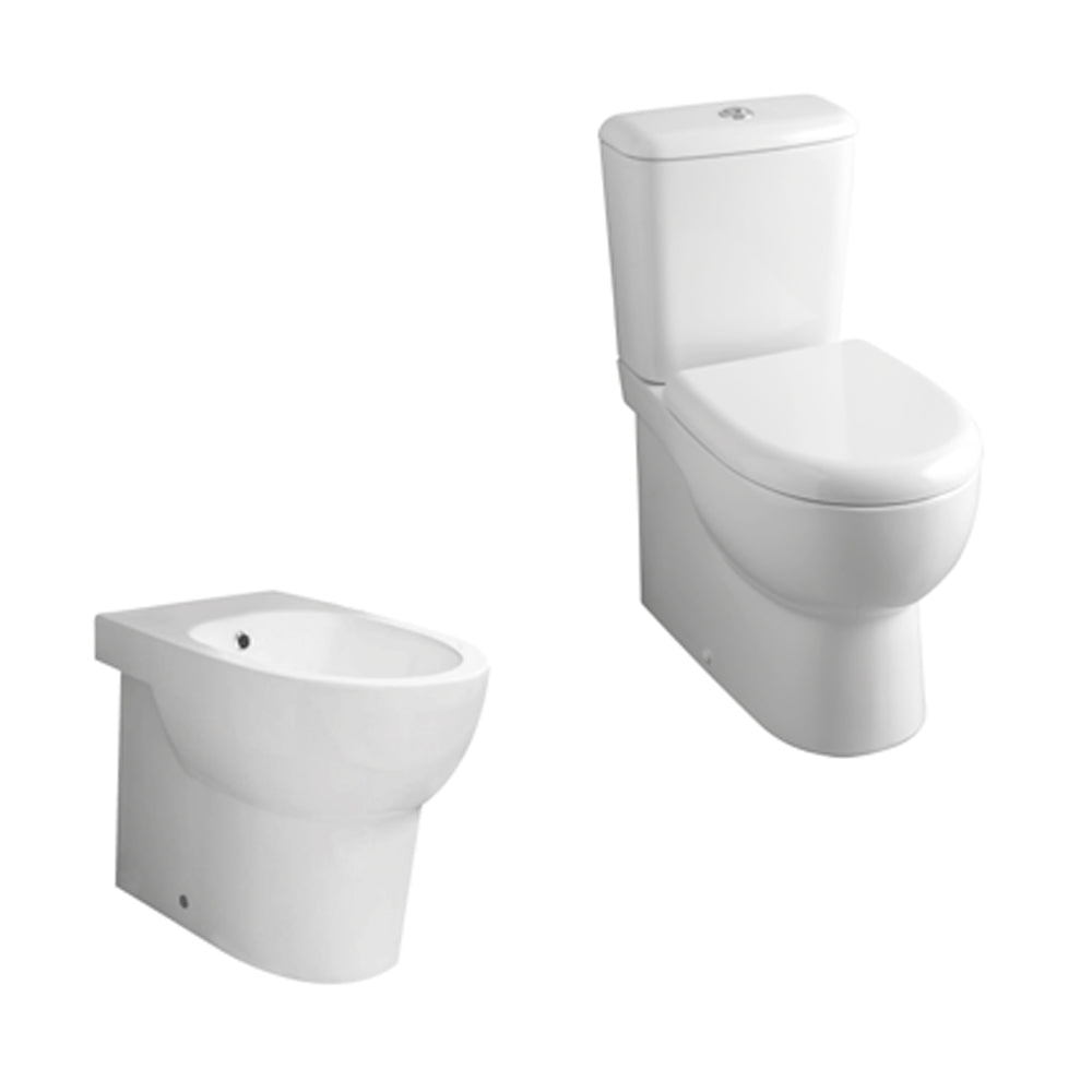 Sanitari Ceramica Azzurra Absolute wc monoblocco + bidet + sedile soft close