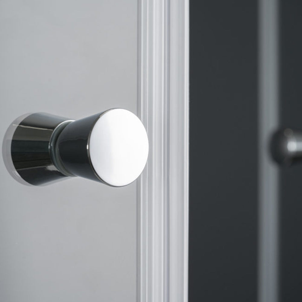 Porta doccia Giunone apertura battente 70 cm cristallo trasparente 6 mm temperato by CeramicStore | Lo specialista del tuo bagno