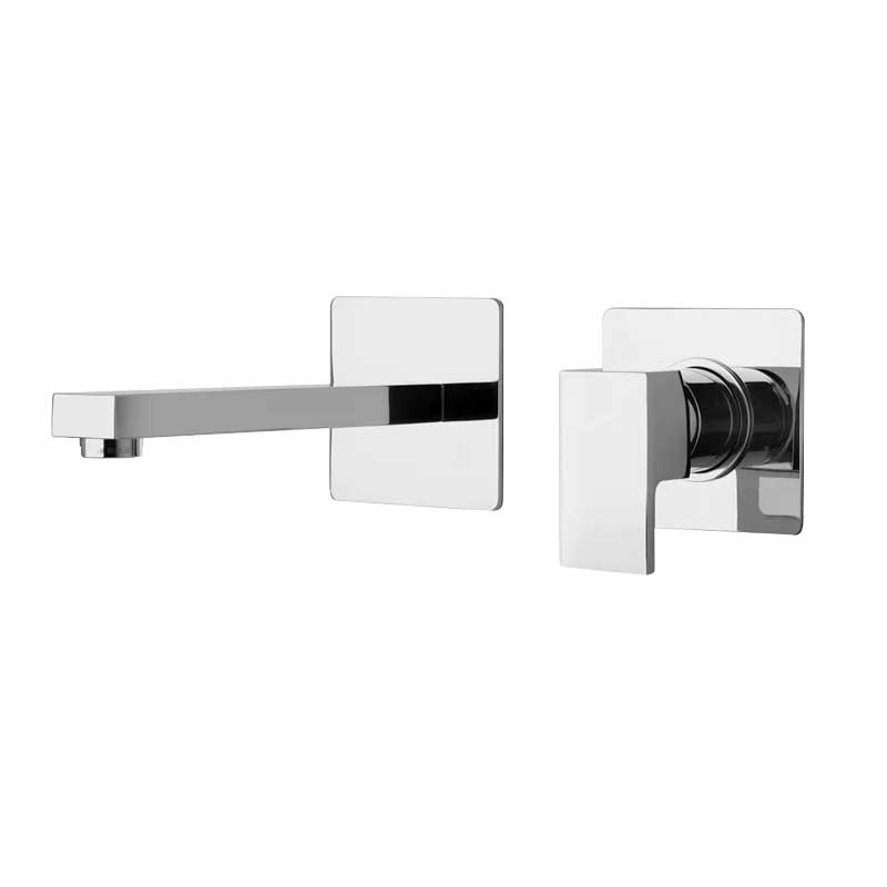 Set di miscelatori Lavabo Incasso e Bidet in ottone Cromo collezione Feel di Mamoli Rubinetterie by CeramicStore | Lo specialista del tuo bagno