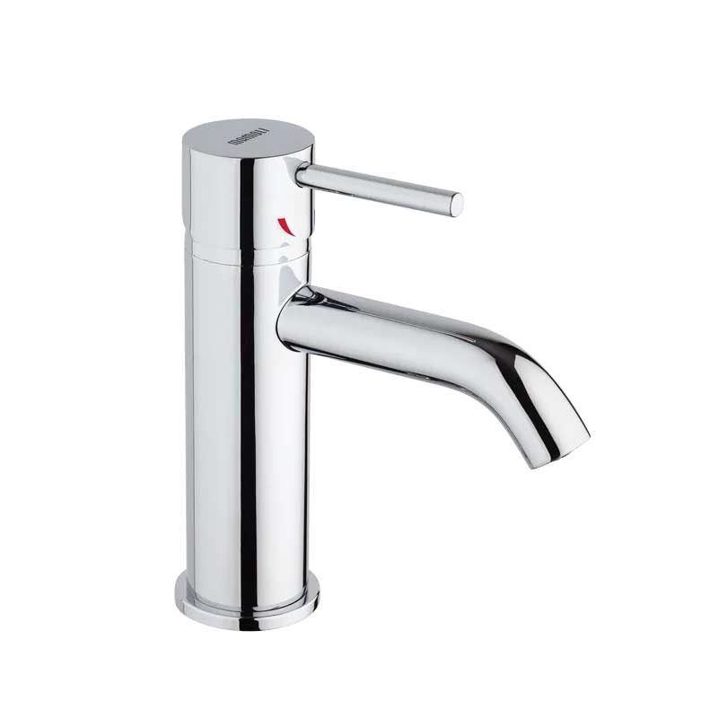 Miscelatore Rubinetto Lavello Bagno Cucina Bidet In Ottone Cromato 17cm TOP