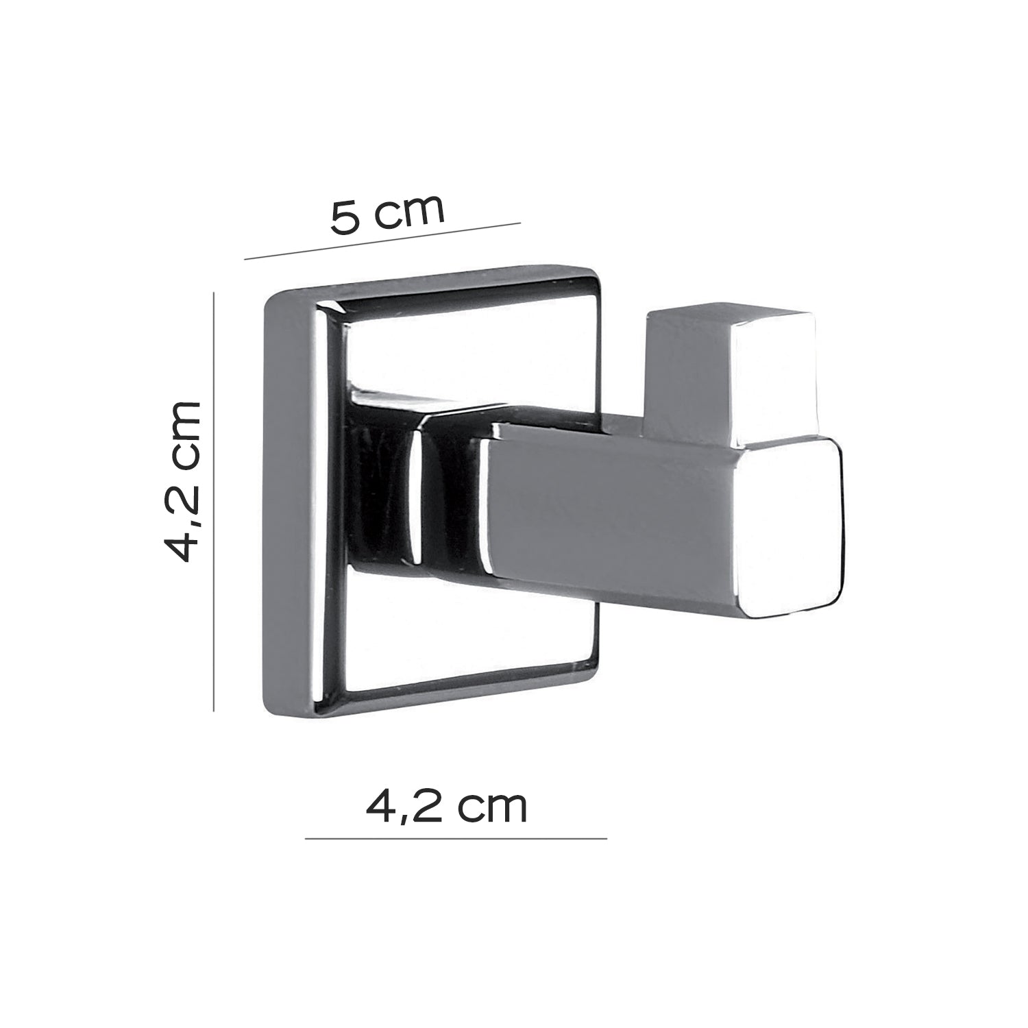 Appendiabiti in acciaio inox AISI 304 Colorado di Gedy - Cromato by CeramicStore | Lo specialista del tuo bagno