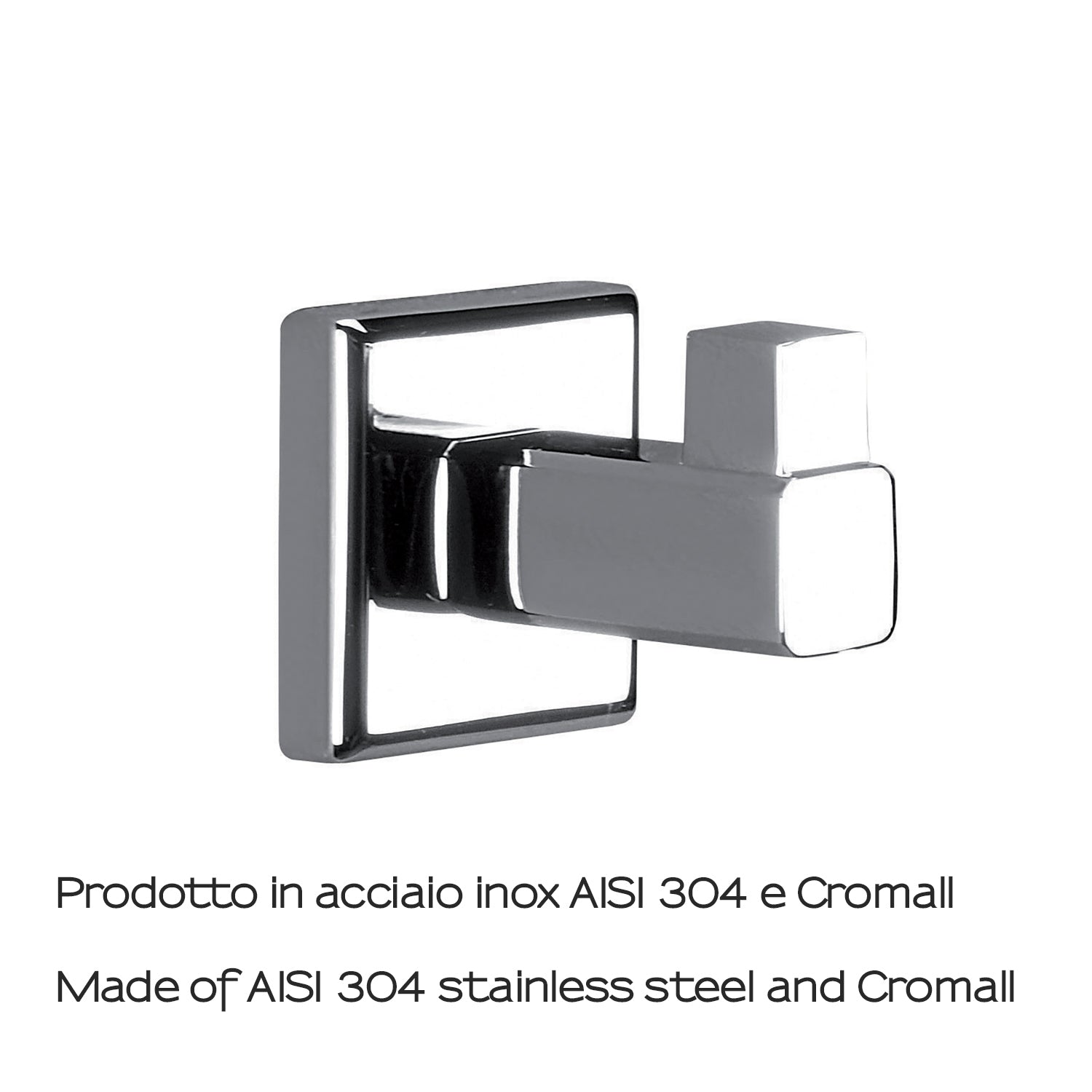 Appendiabiti in acciaio inox AISI 304 Colorado di Gedy - Cromato by CeramicStore | Lo specialista del tuo bagno