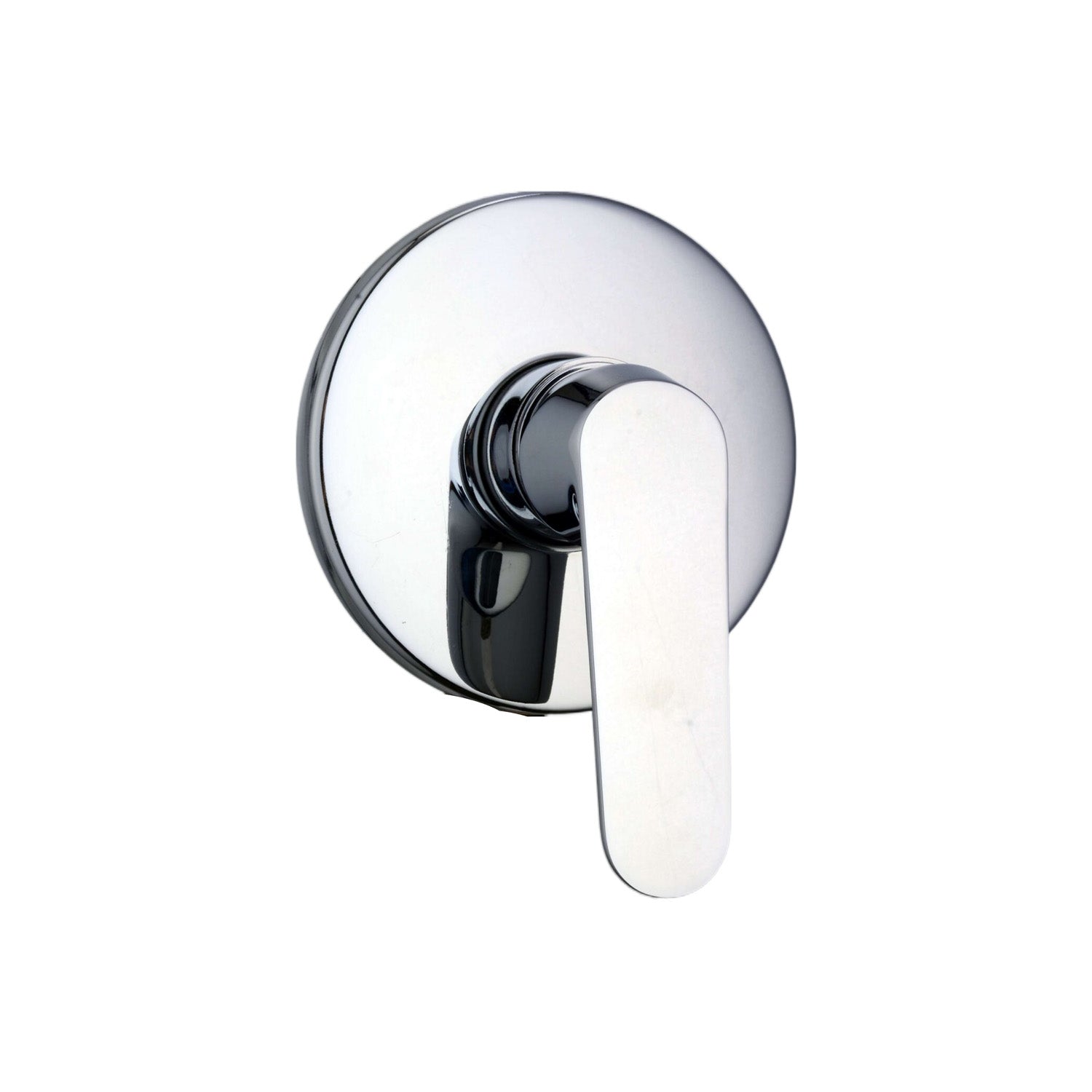 Kit doccia con incasso a una via e soffione tondo 200mm in ottone cromato Echo by CeramicStore | Lo specialista del tuo bagno
