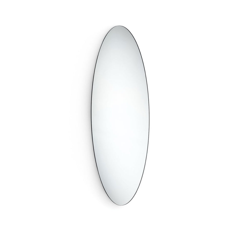 Specchio ovale essential da parete ultrapiatto Lineabeta Speci cm 44x100 by CeramicStore | Lo specialista del tuo bagno