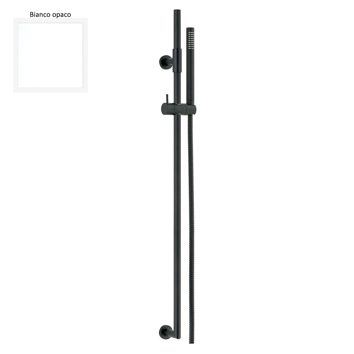 Saliscendi in ottone 2cm x 90cm doccia Artiste flessibile bianco by CeramicStore | Lo specialista del tuo bagno
