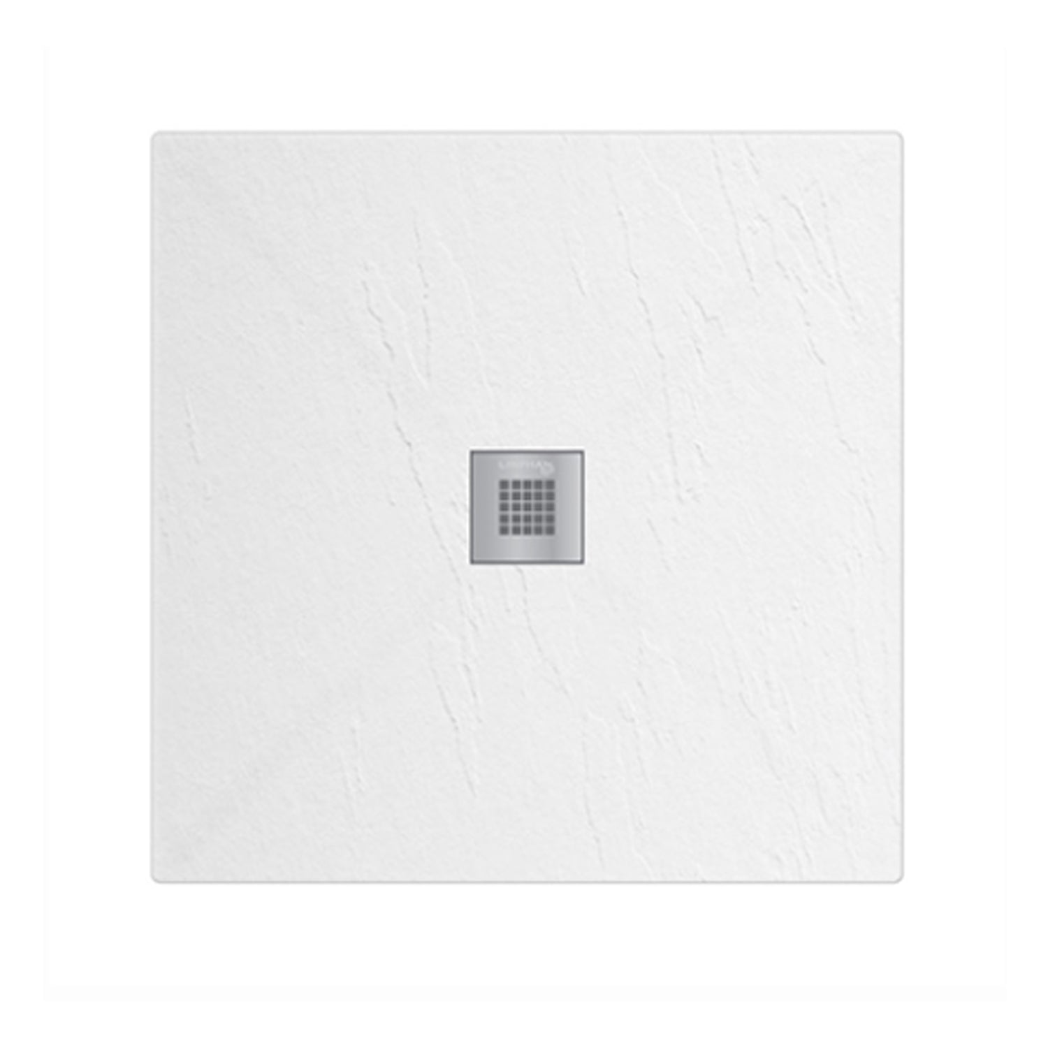 Piatto doccia in mineralmarmo modello Estasi 80x80 cm bianco by CeramicStore | Lo specialista del tuo bagno