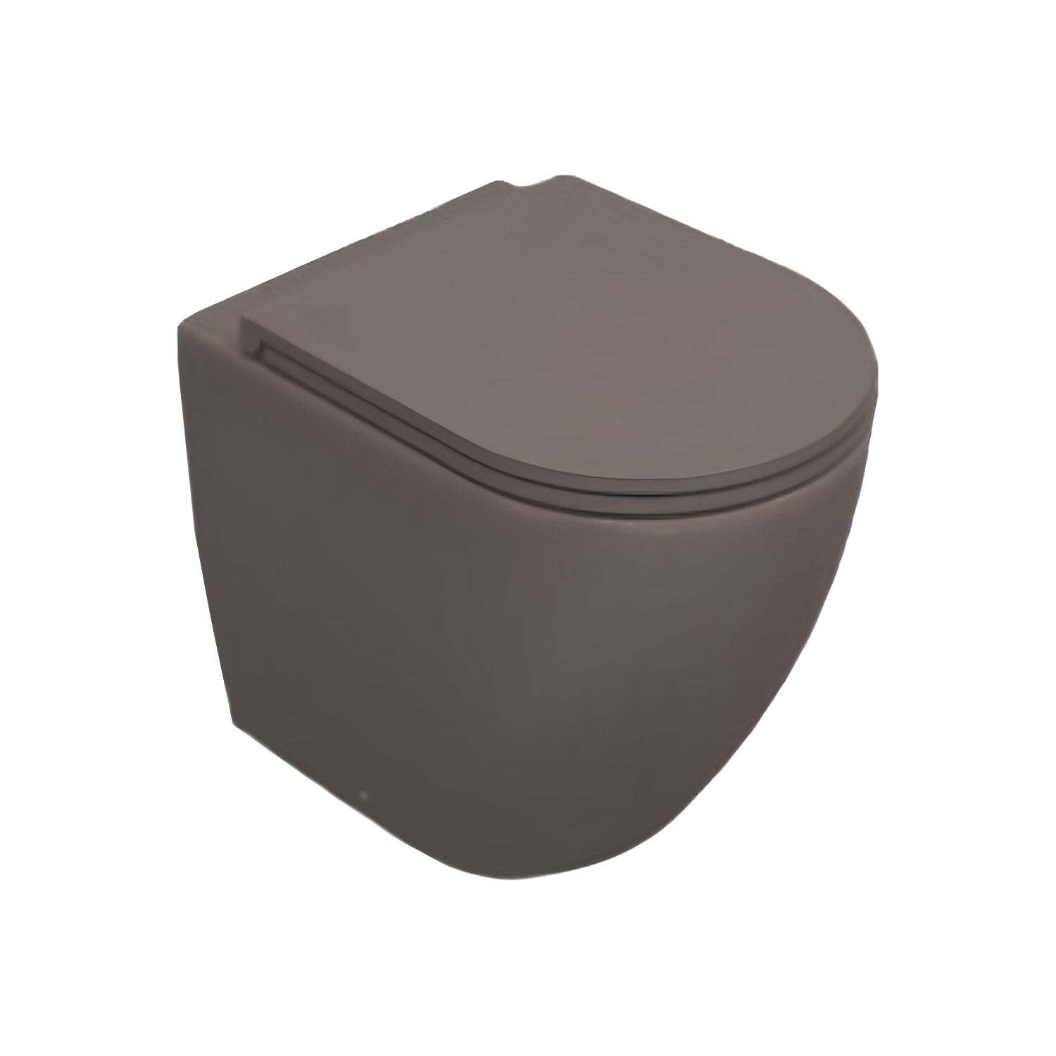 Vaso filomuro Rimless BathCore serie Infinity 52x36