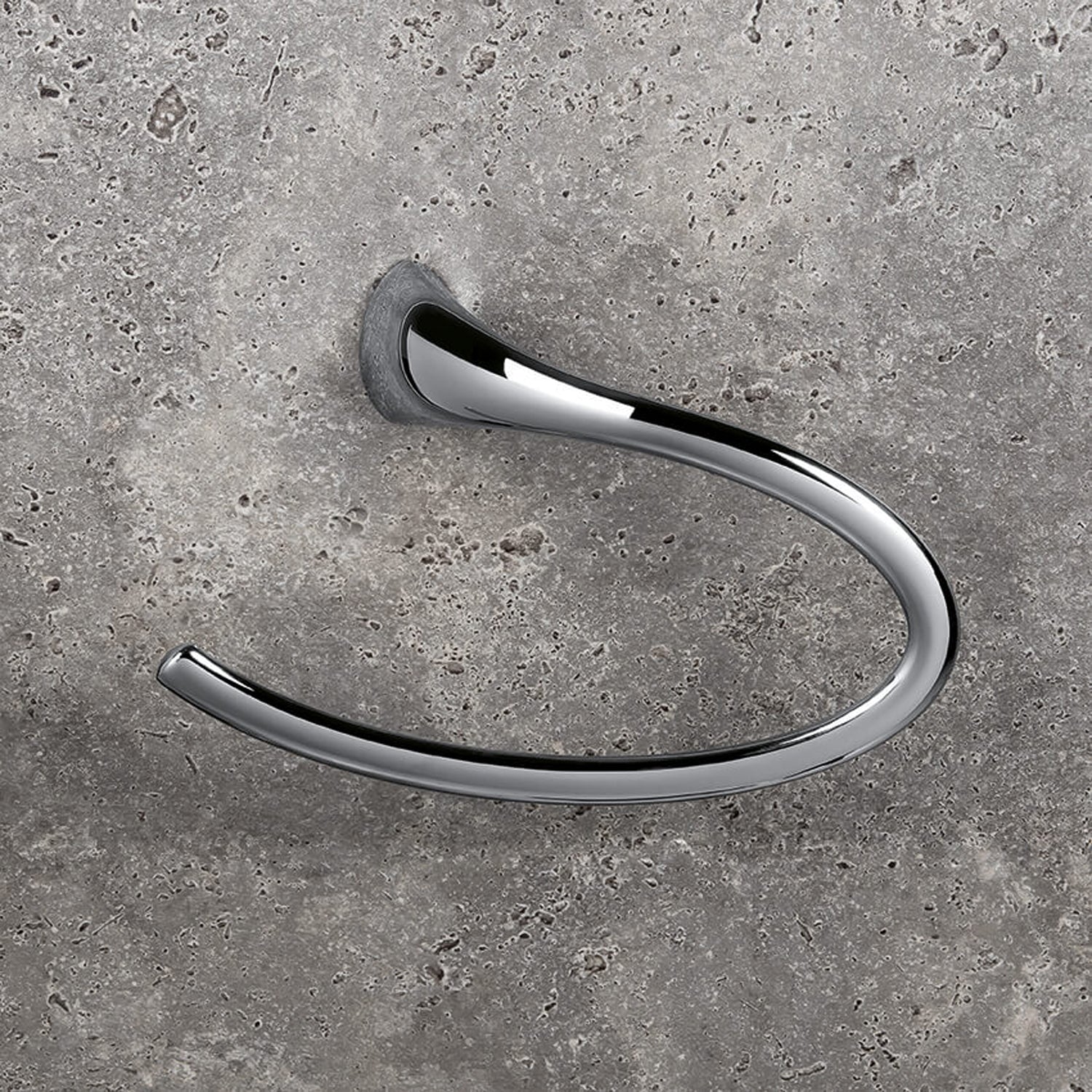 Porta salvietta ad anello collezione Link di Colombo Design by CeramicStore | Lo specialista del tuo bagno