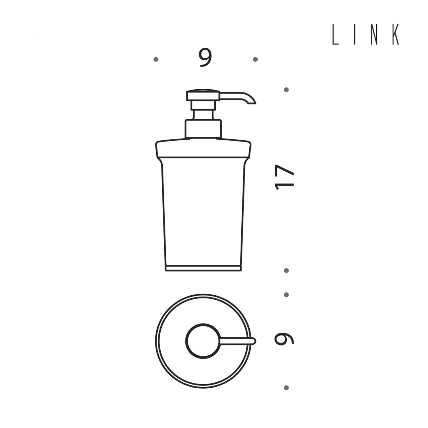 Spandisapone d'appoggio collezione Link di Colombo Design by CeramicStore | Lo specialista del tuo bagno