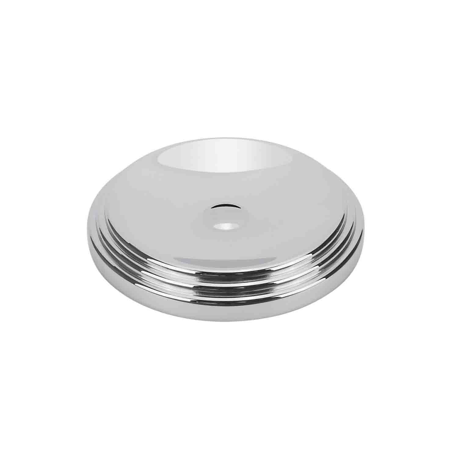 Porta sapone d'appoggio in ottone cromato collezione Hermitage di Colombo Design