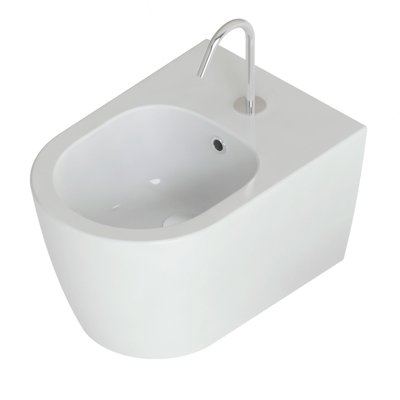 Sanitari Sospesi senza brida Domus Falerii Foglia Medium rimfree