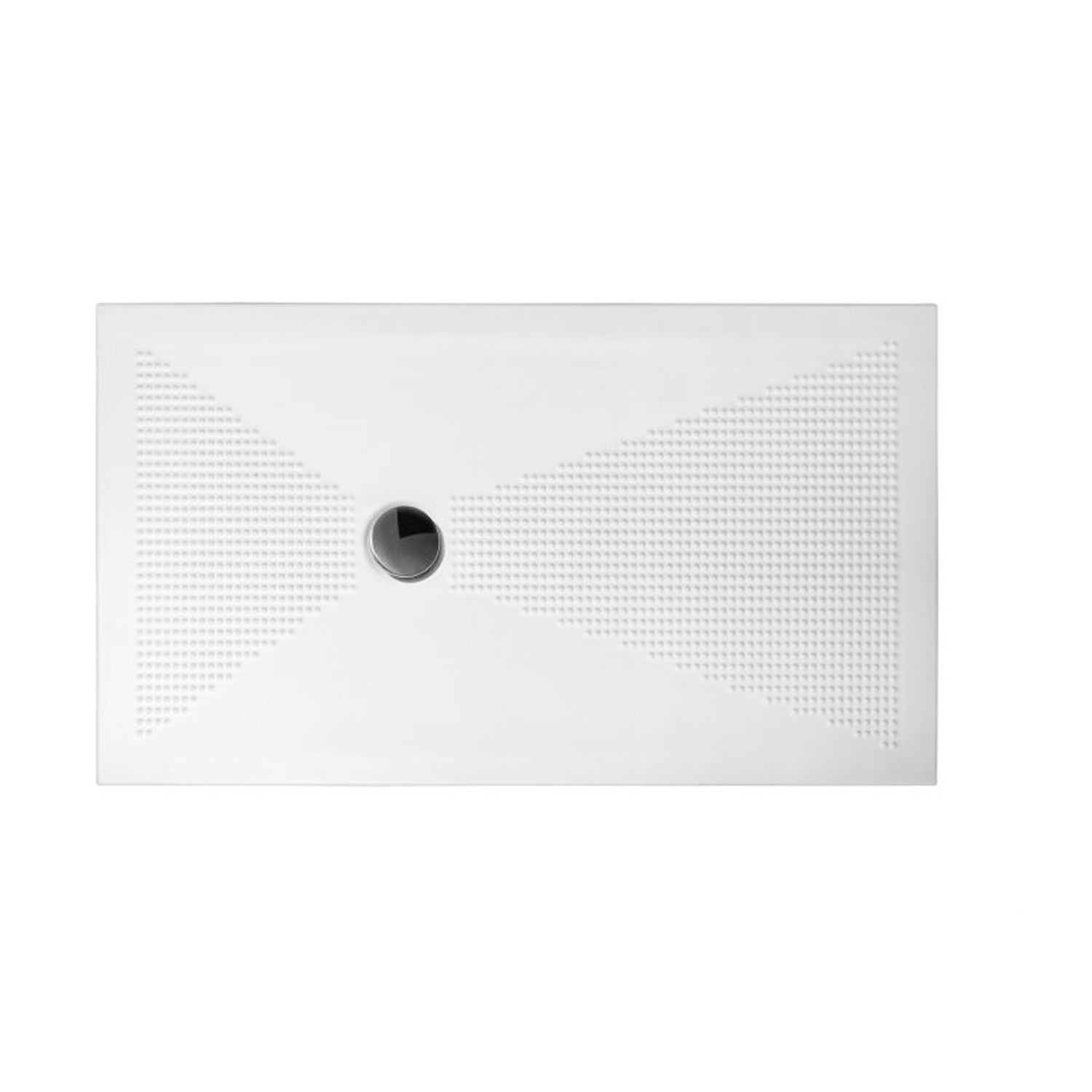 Piatto doccia in ceramica cm 80x120 h3 modello Up di Althea - Bianco Opaco by CeramicStore | Lo specialista del tuo bagno