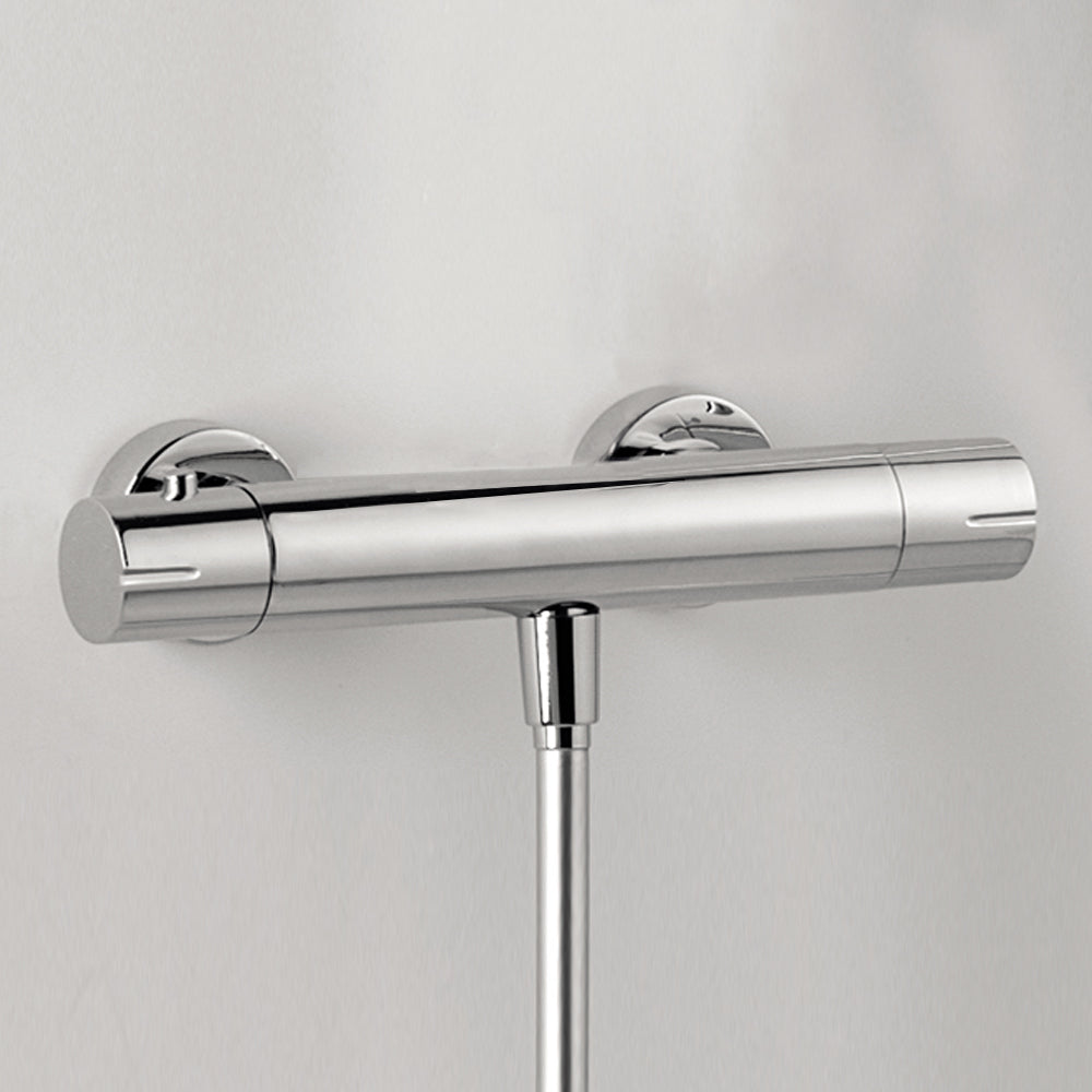 Miscelatore termostatico doccia a corpo freddo 1 via Ares ottone cromato by CeramicStore | Lo specialista del tuo bagno