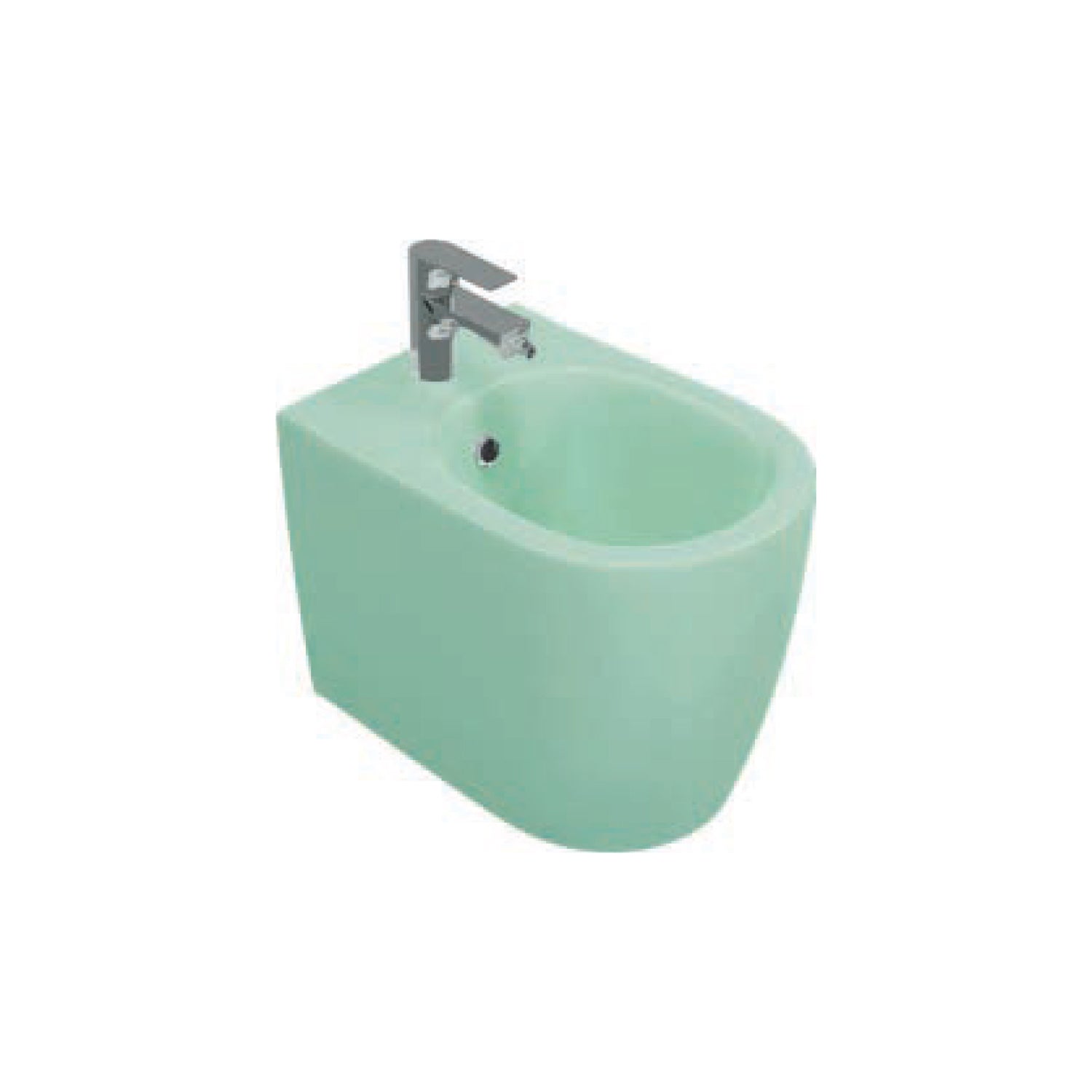 Bidet Filomuro Rimless BathCore serie Infinity 53x36