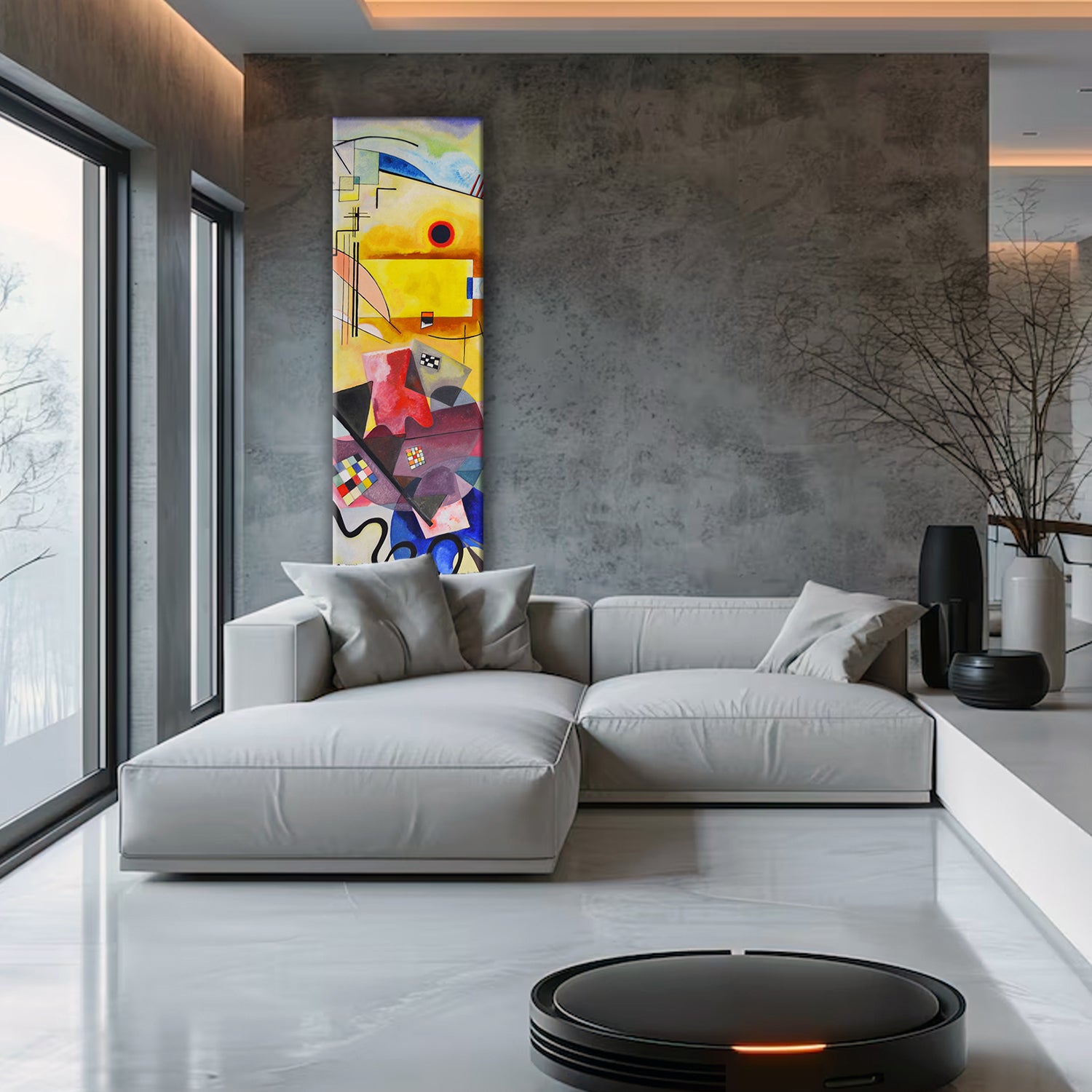 Termoarredo idraulico 150x58,5 cm interasse mm 50 Modello 'Klee' Termocrea by CeramicStore | Lo specialista del tuo bagno