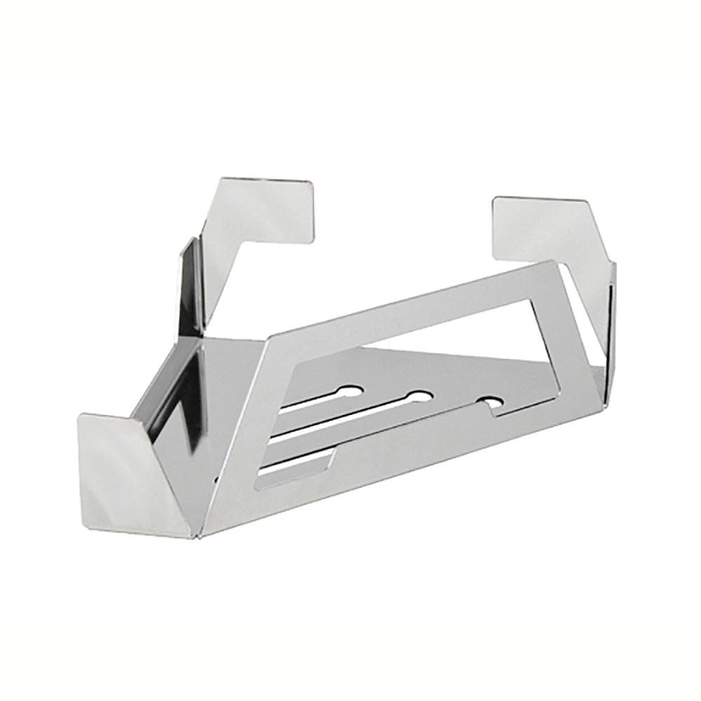 Cestino contenitore angolare da muro in acciaio modello LavଠKoh-i-Noor by CeramicStore | Lo specialista del tuo bagno