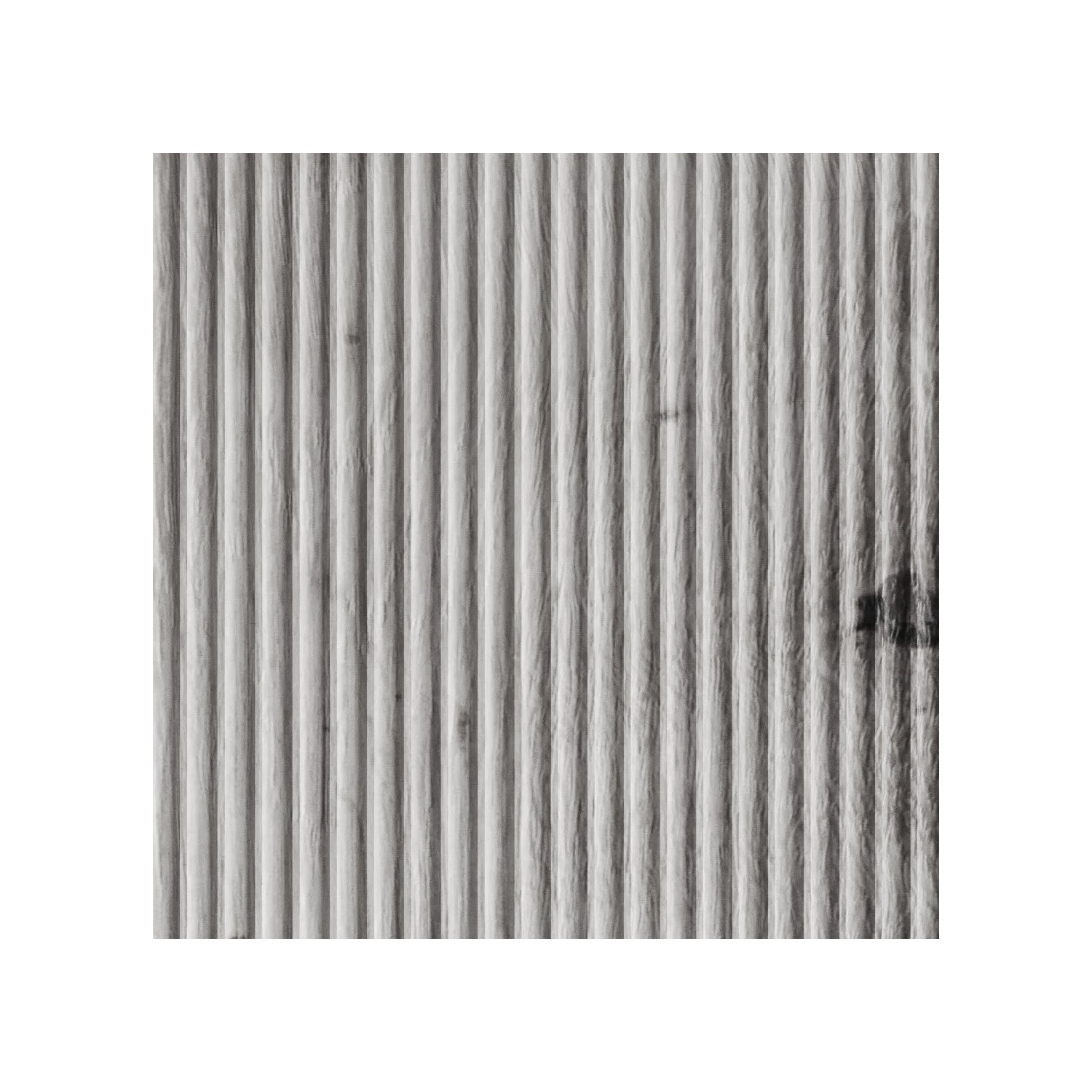 Mobile bagno sospeso cannettato con lavabo e specchio tondo cm 60 colore grigio antico - Cubi&Co Collezione Pure by CeramicStore | Lo specialista del tuo bagno