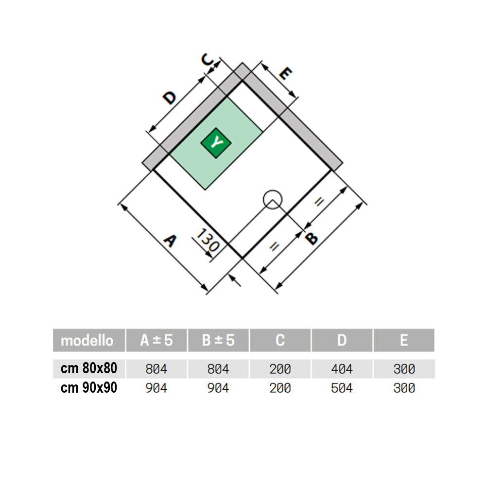 Cabina doccia multifunzione Novellini con idromassaggio cm 80x80 by CeramicStore | Lo specialista del tuo bagno