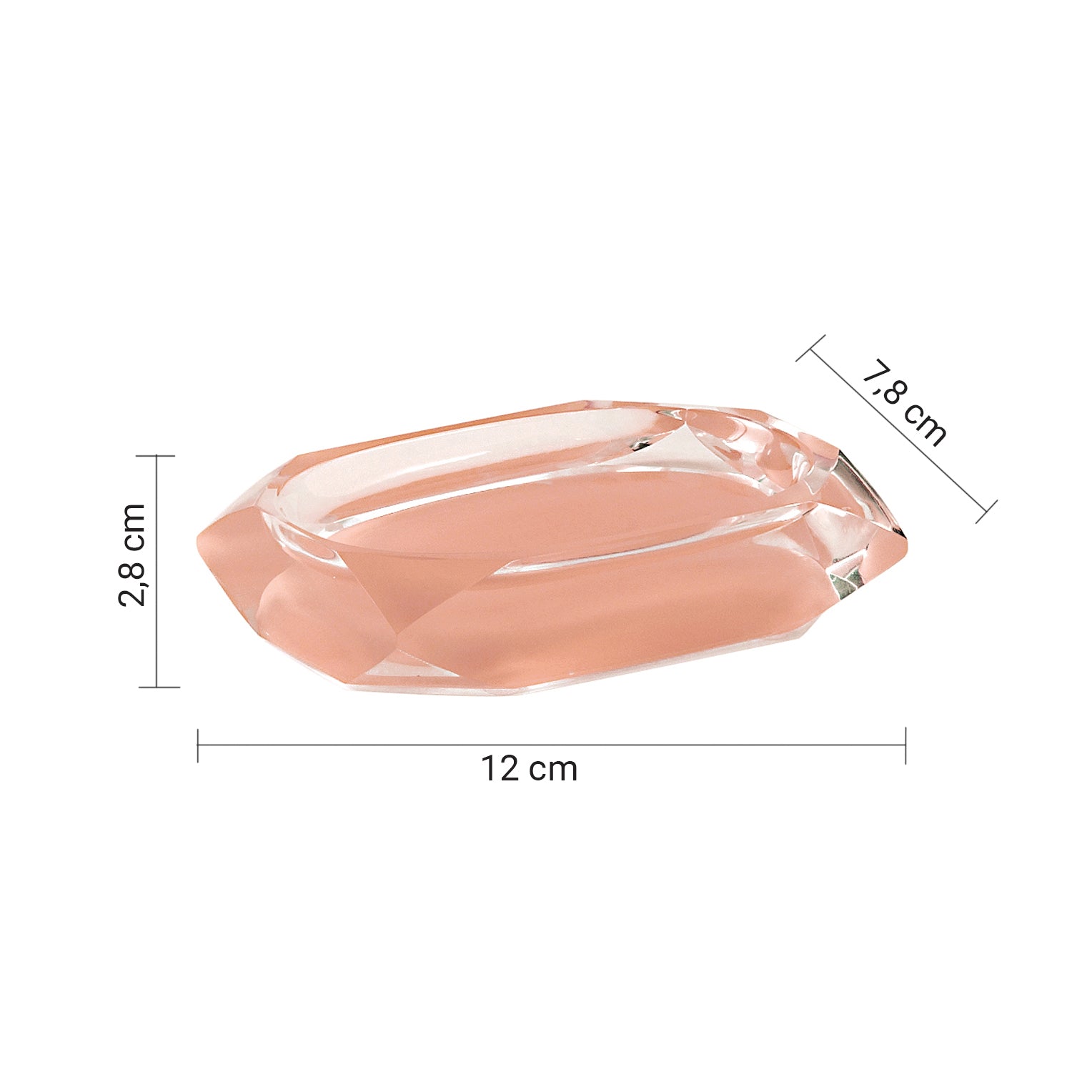 Portasapone Gedy serie Chanelle - Pesca