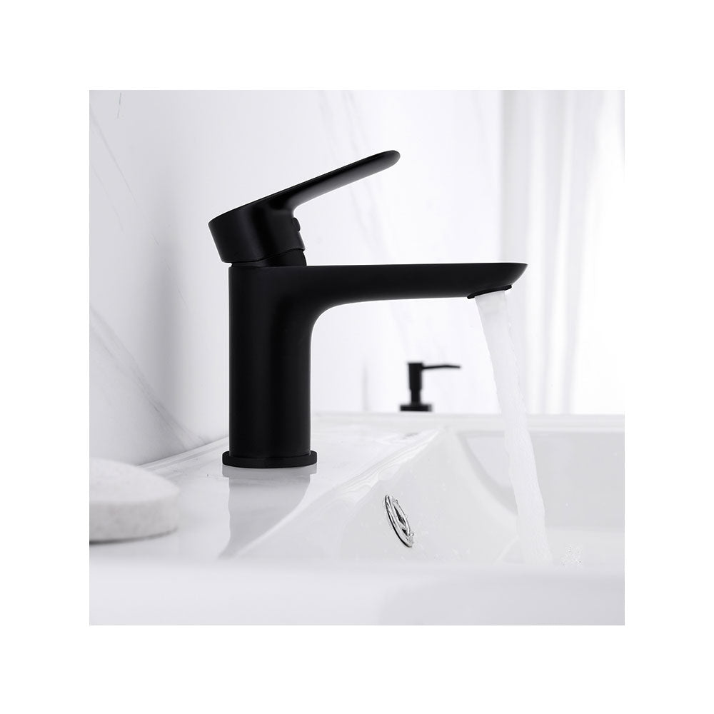 Miscelatore per lavabo, in ottone della serie Cassio by GME - Nero opaco by CeramicStore | Lo specialista del tuo bagno