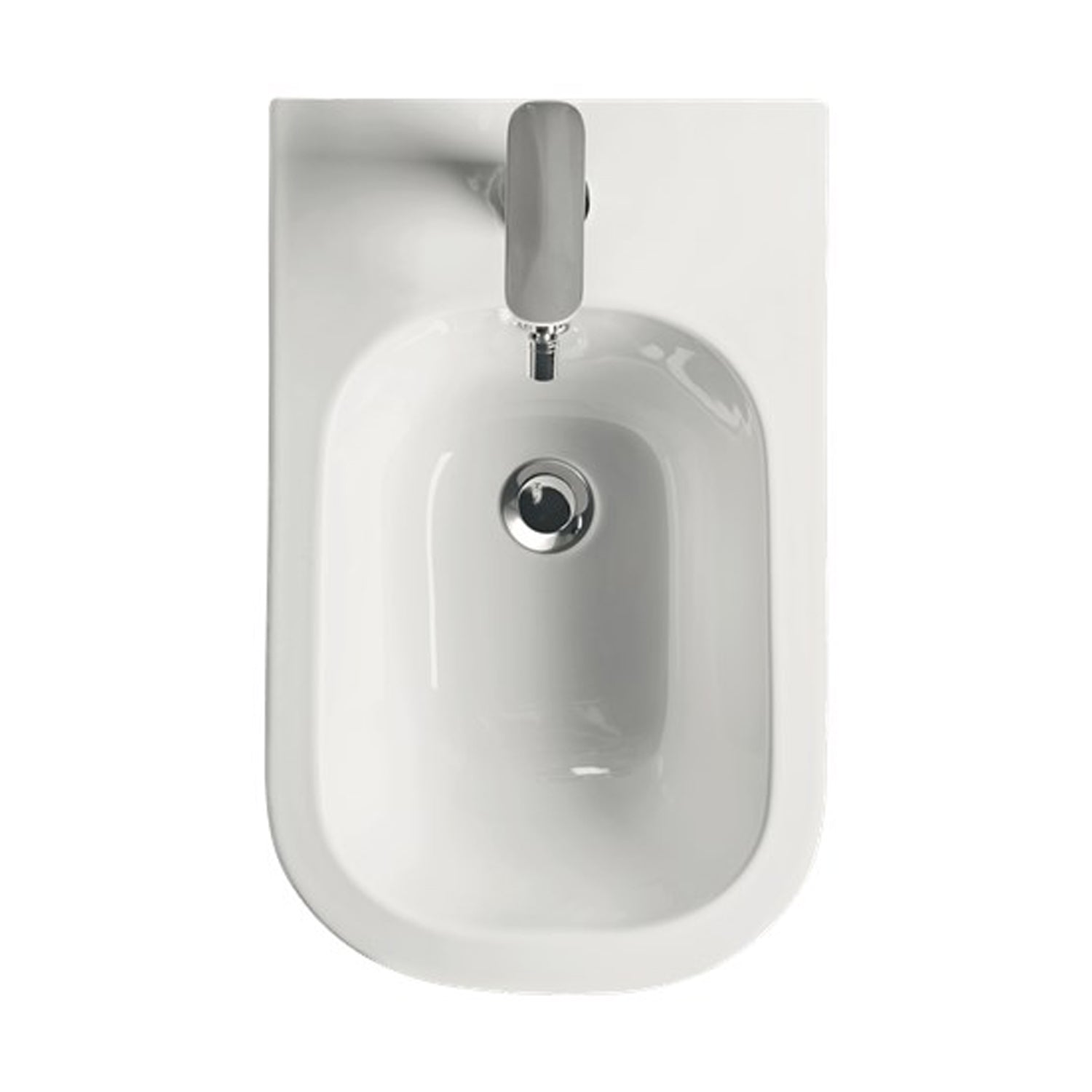 Sanitari filomuro 54x35 cm collezione Tribeca Kerasan con sedile soft close