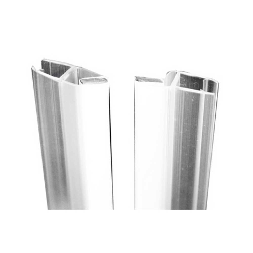 Coppia di Guarnizioni Magnetiche per cristallo box doccia spessore 6 mm Altezza 190 cm by CeramicStore | Lo specialista del tuo bagno