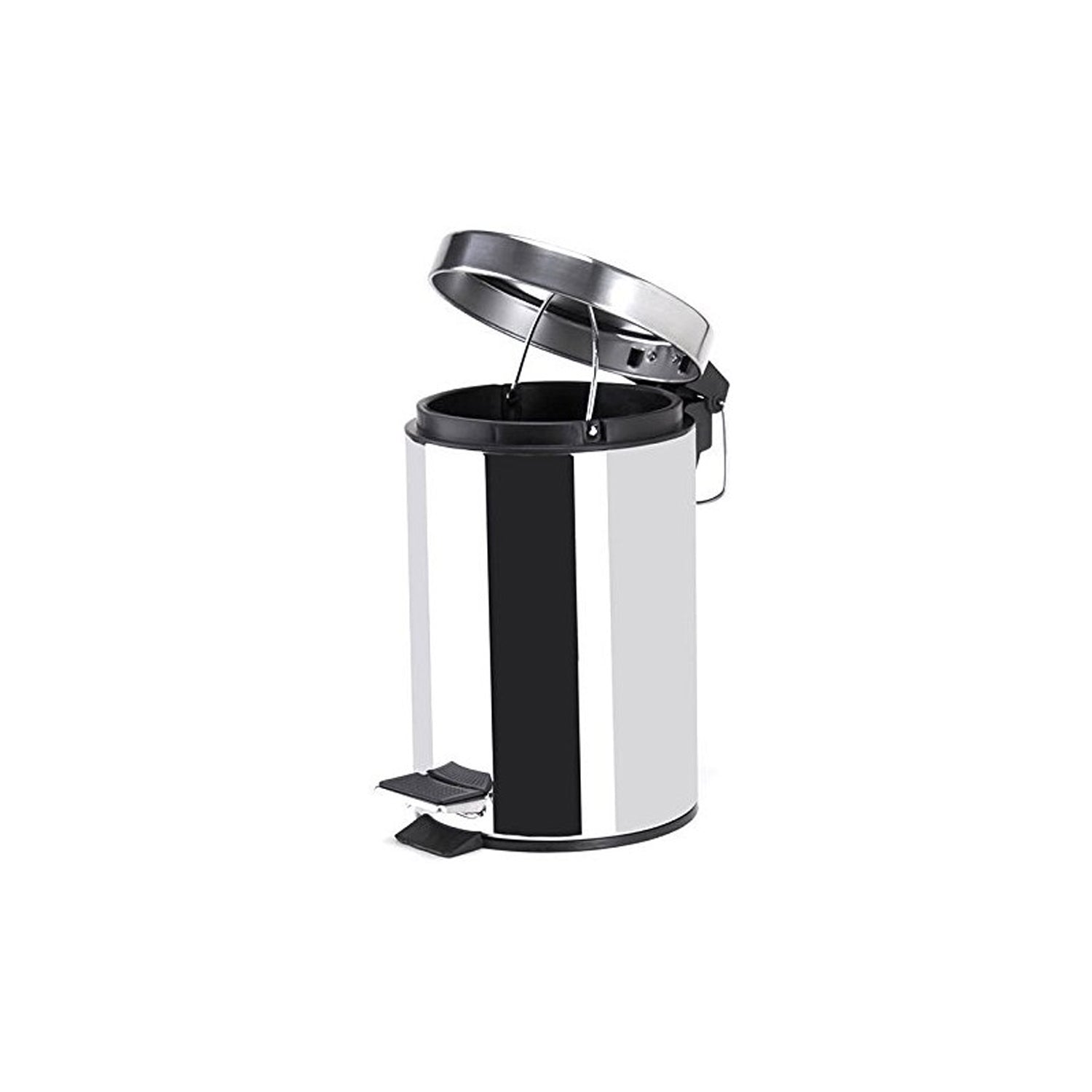 Pattumiera a pedale in acciaio inox 3L modello Mirror - Cromato by CeramicStore | Lo specialista del tuo bagno