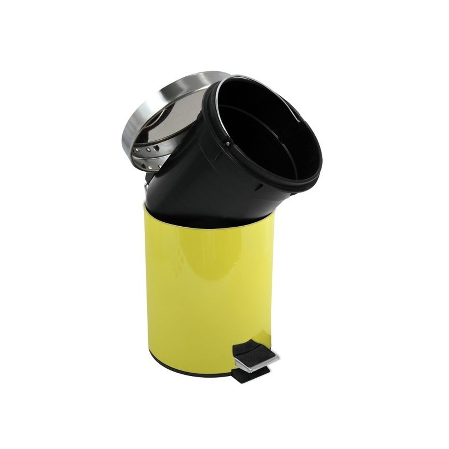 Pattumiera a pedale da 3L in Acciaio Inox - Verde by CeramicStore | Lo specialista del tuo bagno
