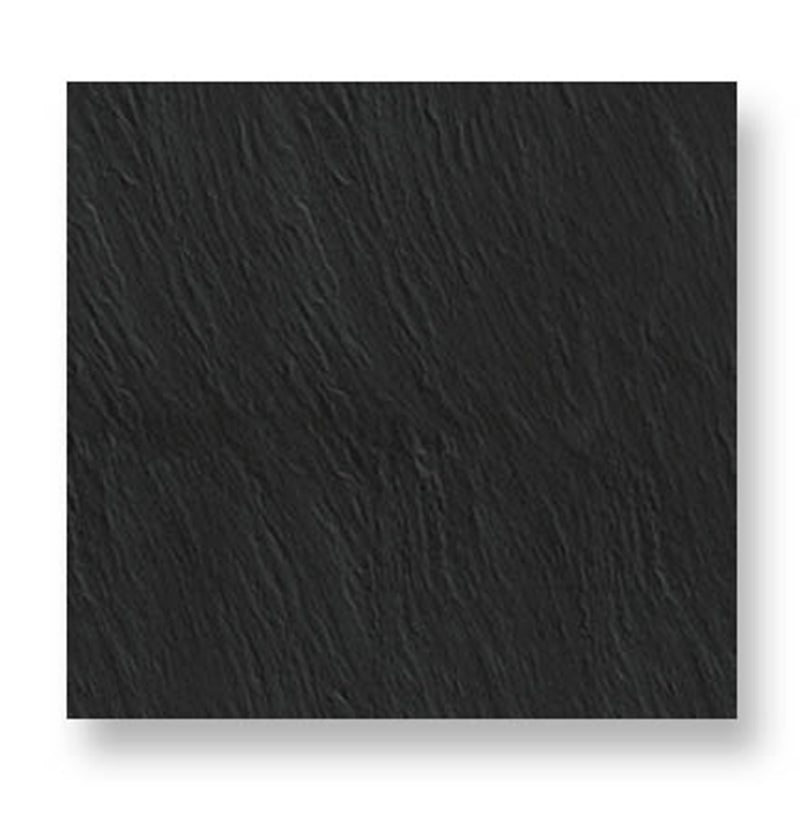 Piatto Doccia filo pavimento 100x100 H 2,5 cm Easy effetto ardesia con Bordo - Antracite by CeramicStore | Lo specialista del tuo bagno