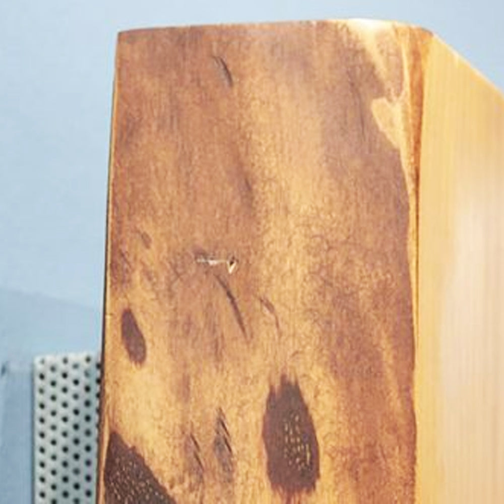 Mensola scaldante modello Segreto serie legno con colpo scaldante in ceramica 150W cm 75x24,5x5,3h Hom Warm by CeramicStore | Lo specialista del tuo bagno