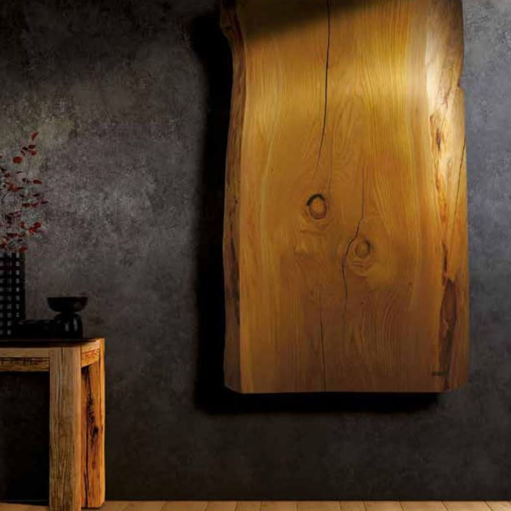 Termoarredo elettrico modello Maxi Xilo 700 Watt serie legno cm 90x14x120h Hom Warm by CeramicStore | Lo specialista del tuo bagno