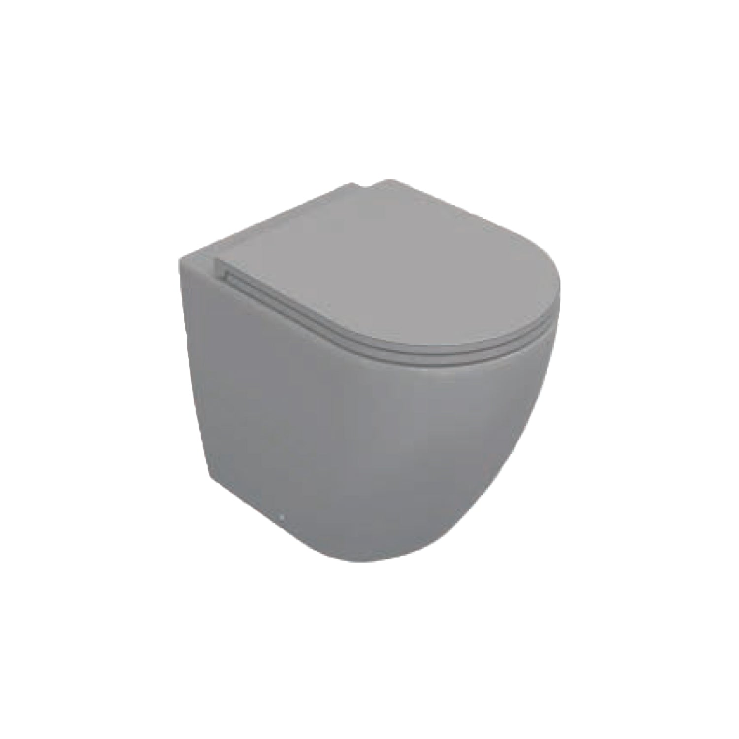 Vaso filomuro Rimless BathCore serie Infinity 52x36
