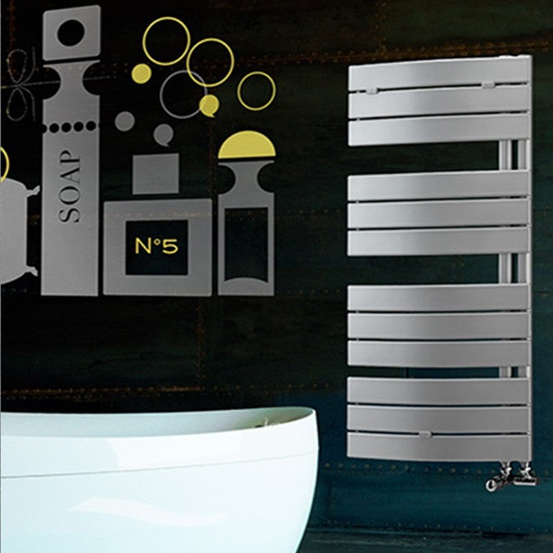 Termoarredo scaldasalviette Lazzarini Pieve 1680x550 interasse 50 cromato by CeramicStore | Lo specialista del tuo bagno