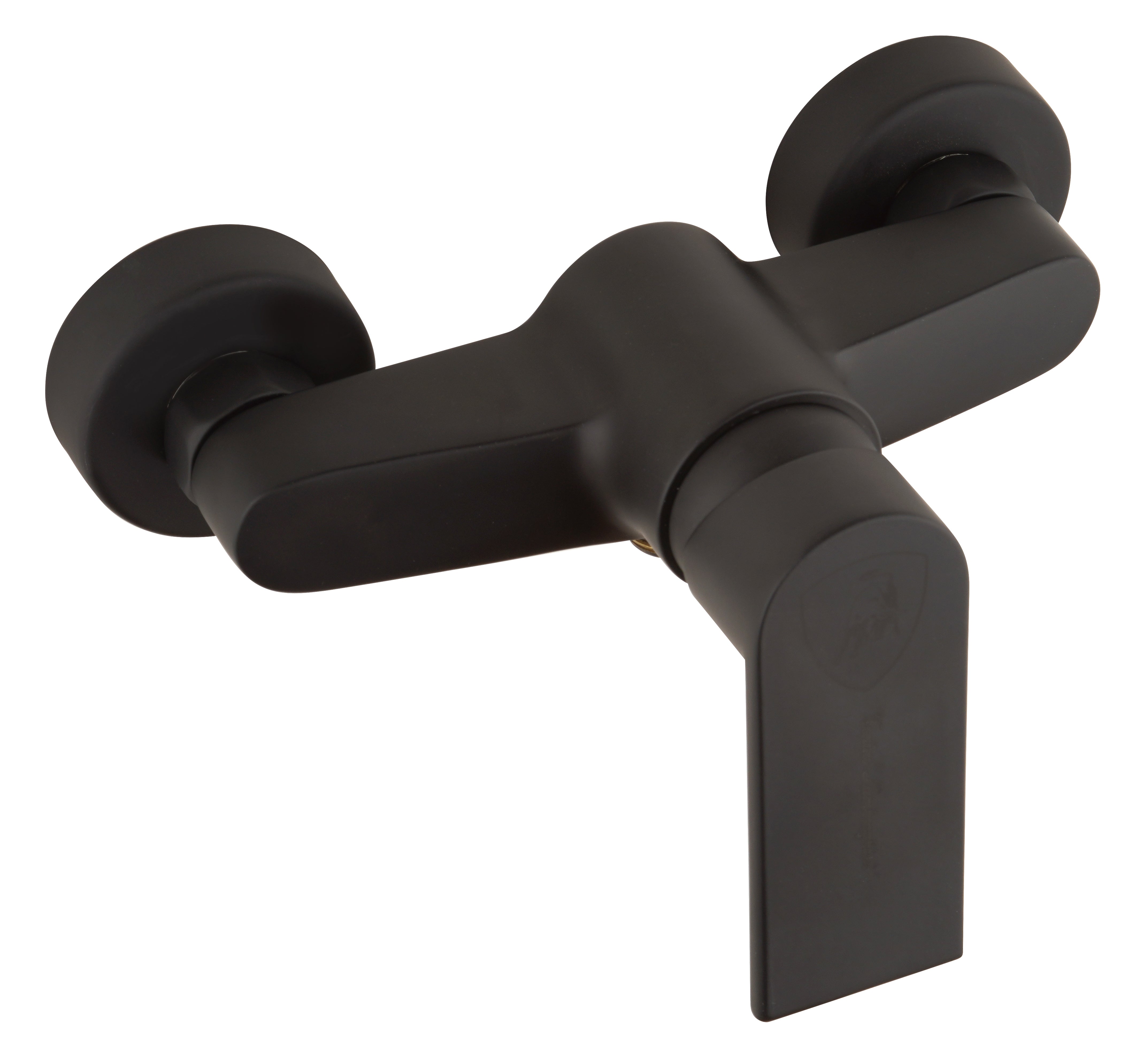 Miscelatore rubinetto doccia esterno finitura Nero opaco Tonino Lamborghini collezione Laguna by CeramicStore | Lo specialista del tuo bagno
