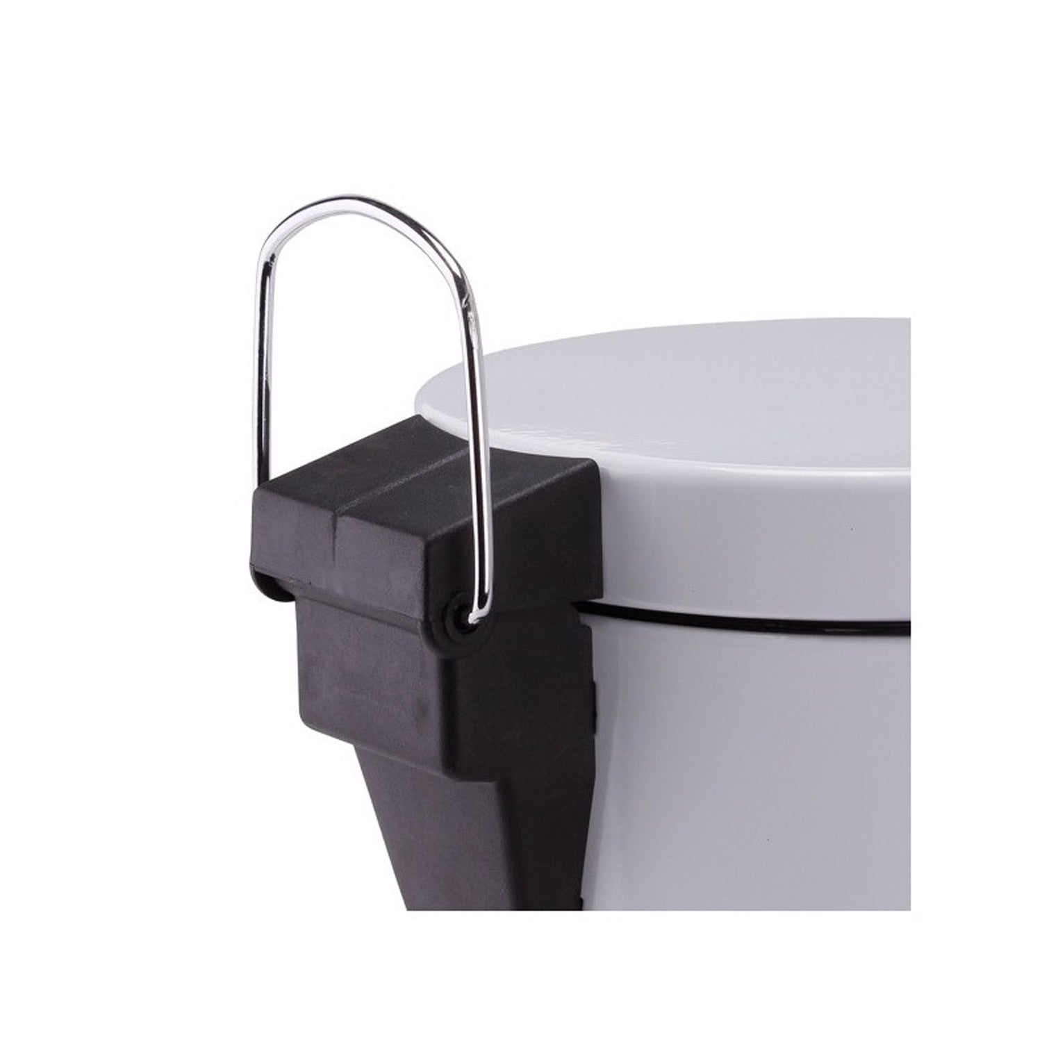 Pattumiera a pedale da 3L in Acciaio Inox modello Unis - Bianco by CeramicStore | Lo specialista del tuo bagno