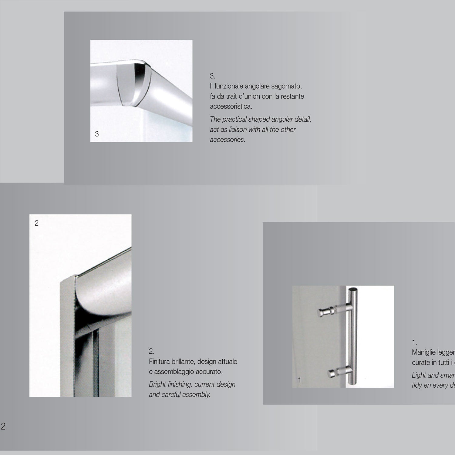 Box doccia Niceline porta scorrevole e lato fisso 100x70 cm con cristallo trasparente temperato da 6 mm by CeramicStore | Lo specialista del tuo bagno
