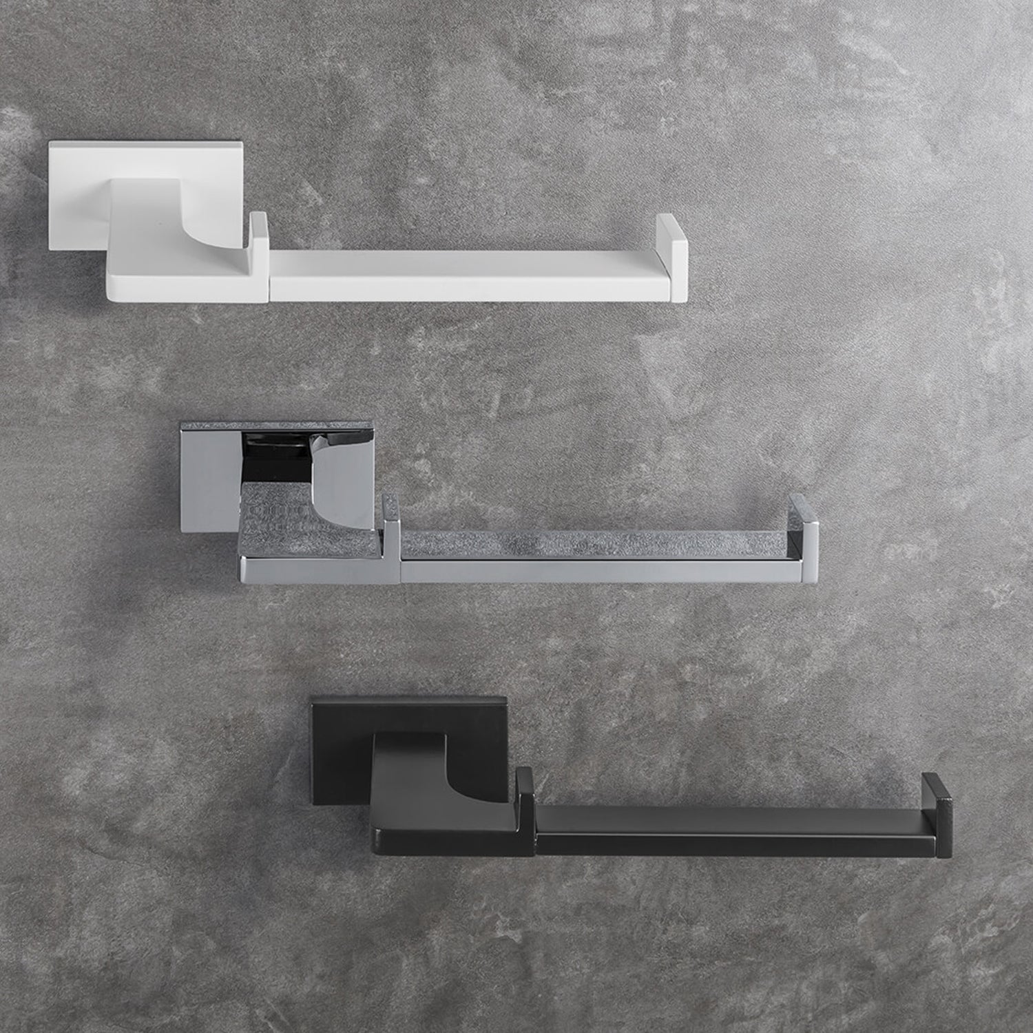 Porta rotolo in ottone collezione Look di Colombo Design
