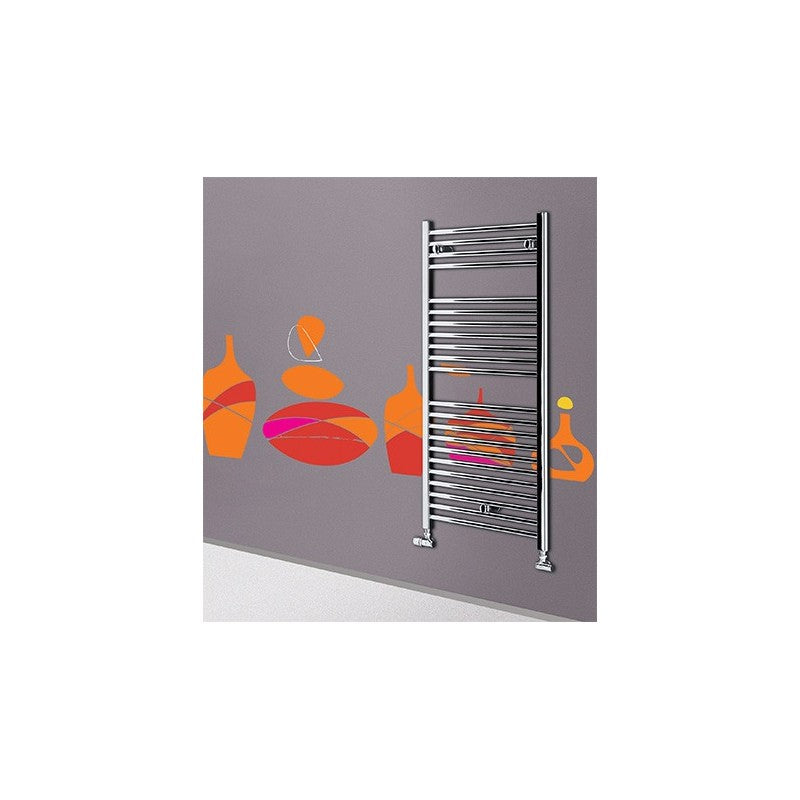 Termoarredo scaldasalviette Lazzarini Sanremo cromato 1703x450 interasse 400 by CeramicStore | Lo specialista del tuo bagno