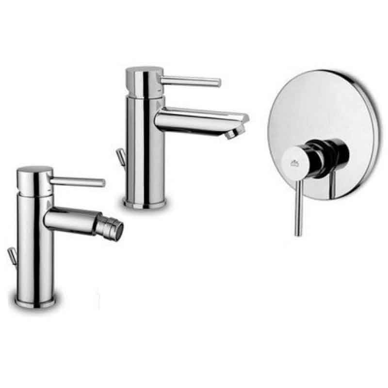 Paffoni Stick miscelatore lavabo c/scarico, bidet c/scarico e doccia by CeramicStore | Lo specialista del tuo bagno