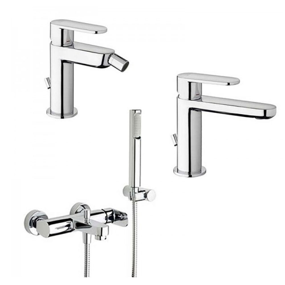 Paffoni Candy miscelatore lavabo c/scarico, bidet c/scarico e vasca by CeramicStore | Lo specialista del tuo bagno