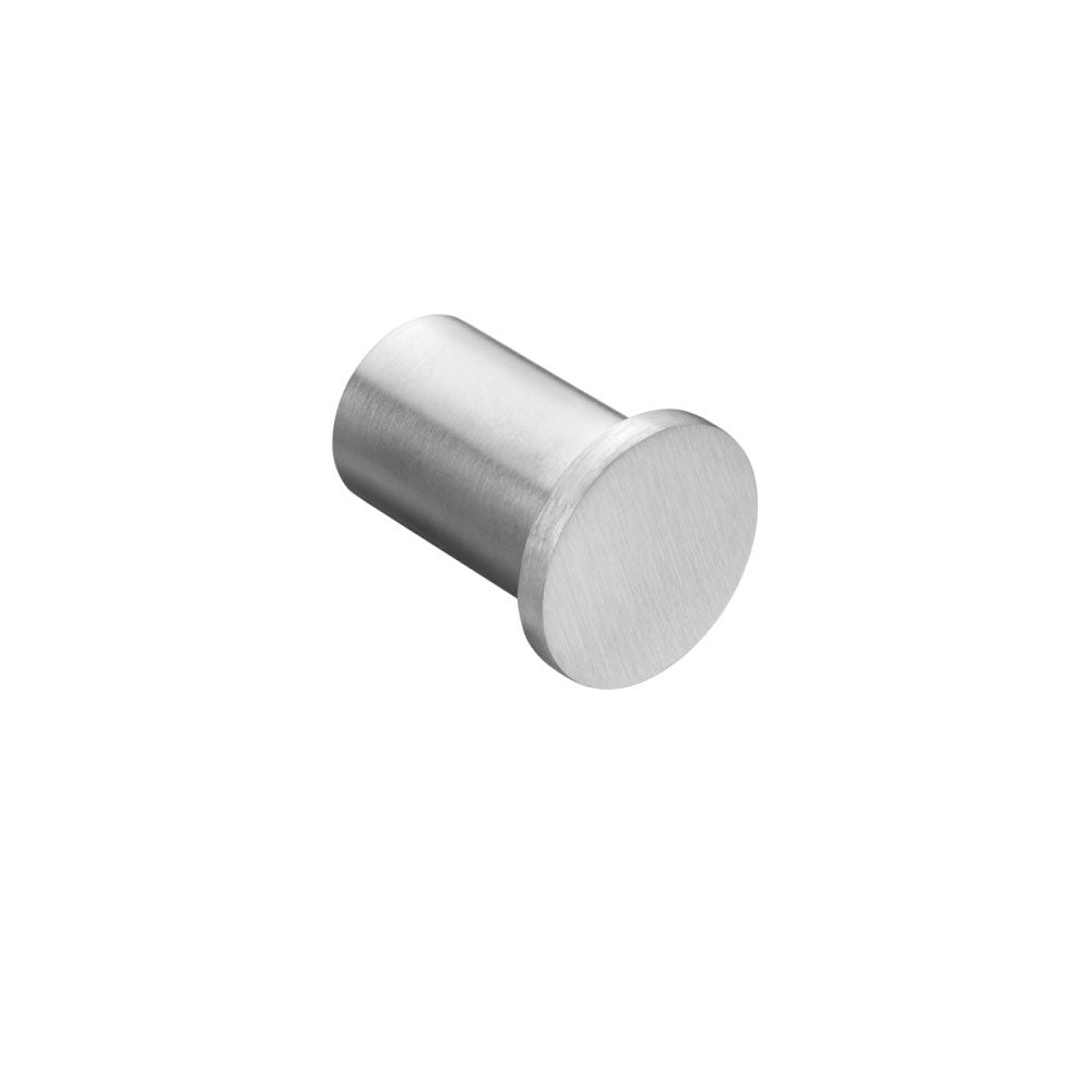 Appendino a muro in acciaio della collezione 'Logic' by Cosmic 3x4x3 cm - Satinato by CeramicStore | Lo specialista del tuo bagno