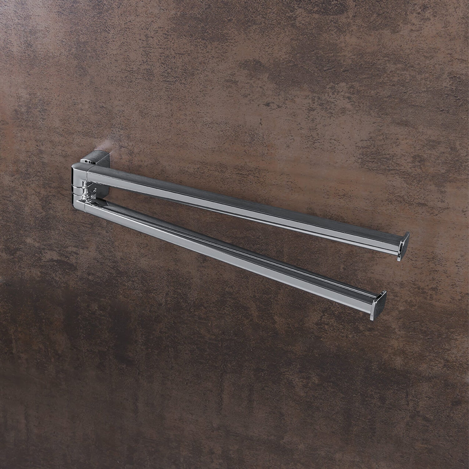 Porta salvietta doppio snodo in ottone collezione Lul๠di Colombo Design by CeramicStore | Lo specialista del tuo bagno