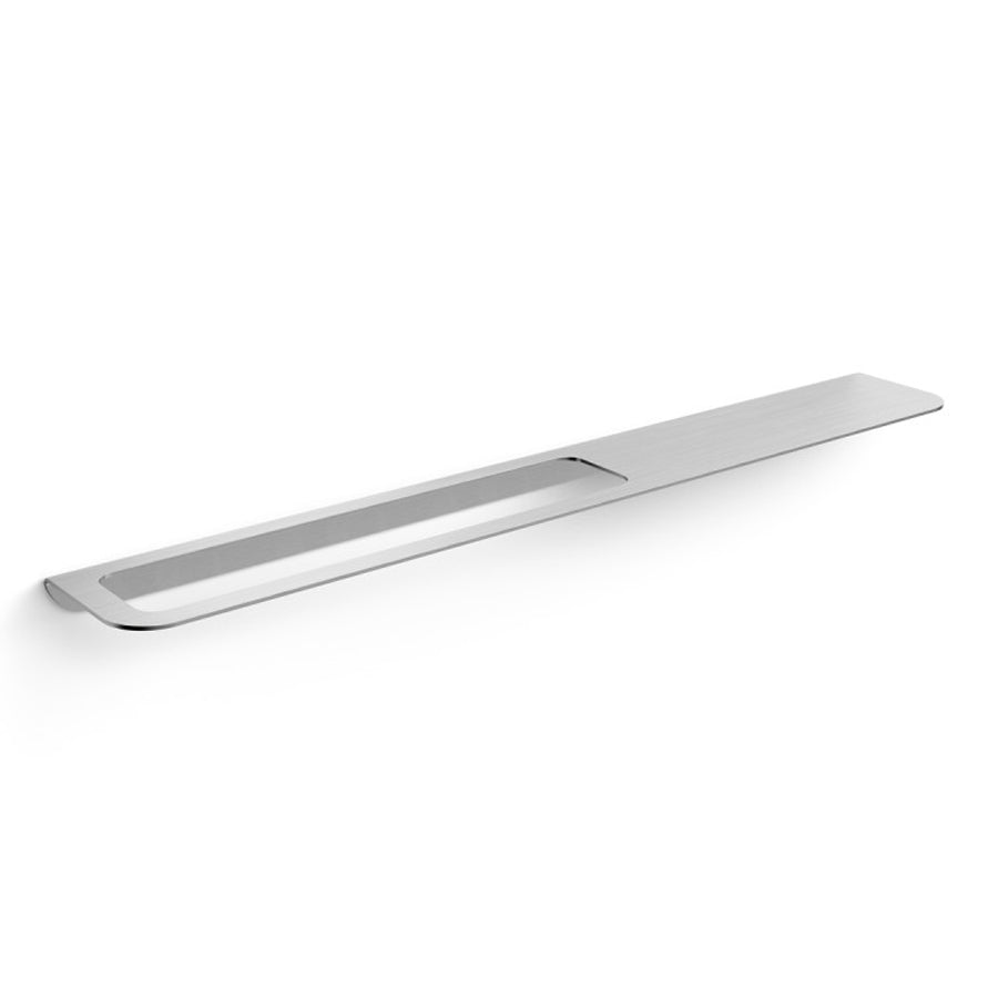 Mensola porta asciugamani SX di Lineabeta collezione Roersa cm 80 in Acciaio Inox Satinato