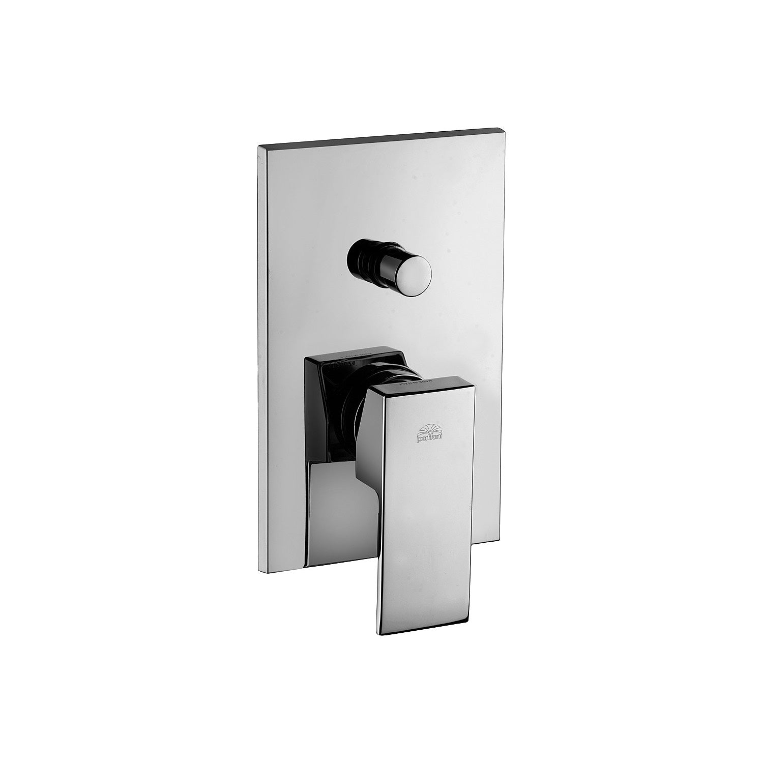 Set soffione doccia quadrato e braccio doccia quadrato con miscelatore incasso Level e set duplex doccia Cromo Paffoni by CeramicStore | Lo specialista del tuo bagno