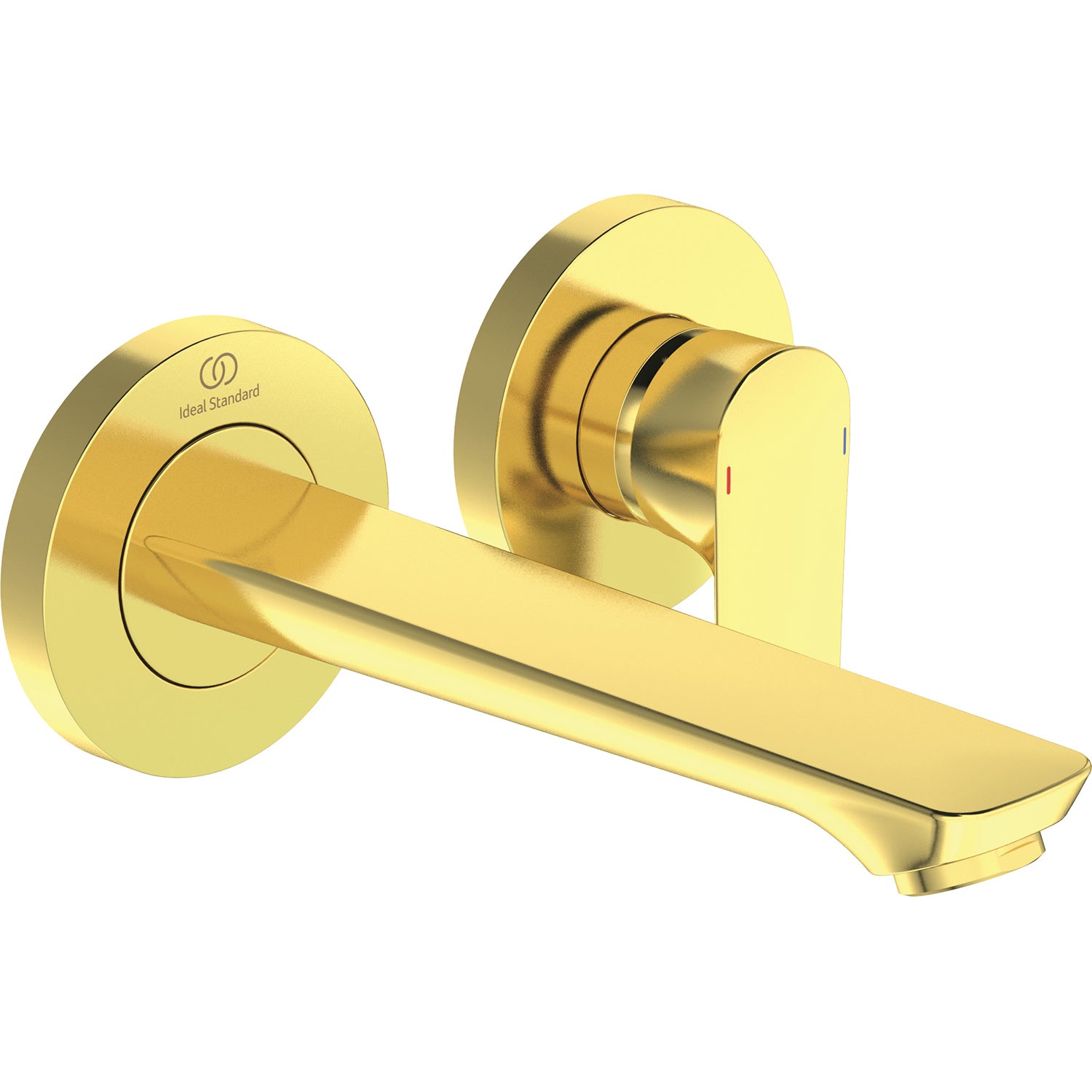 Rubinetto miscelatore lavabo a parete Ideal Standard Connect AIR BrushedGold by CeramicStore | Lo specialista del tuo bagno