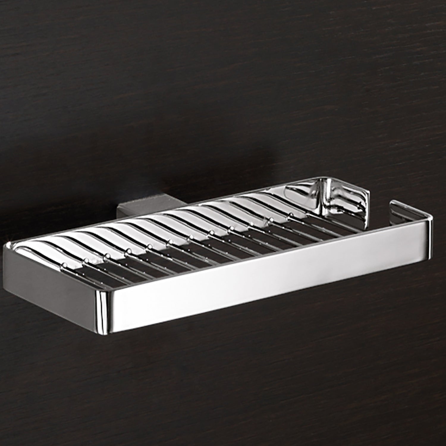 Portaoggetti doccia doppio a parete Gedy serie Lounge - Cromato by CeramicStore | Lo specialista del tuo bagno