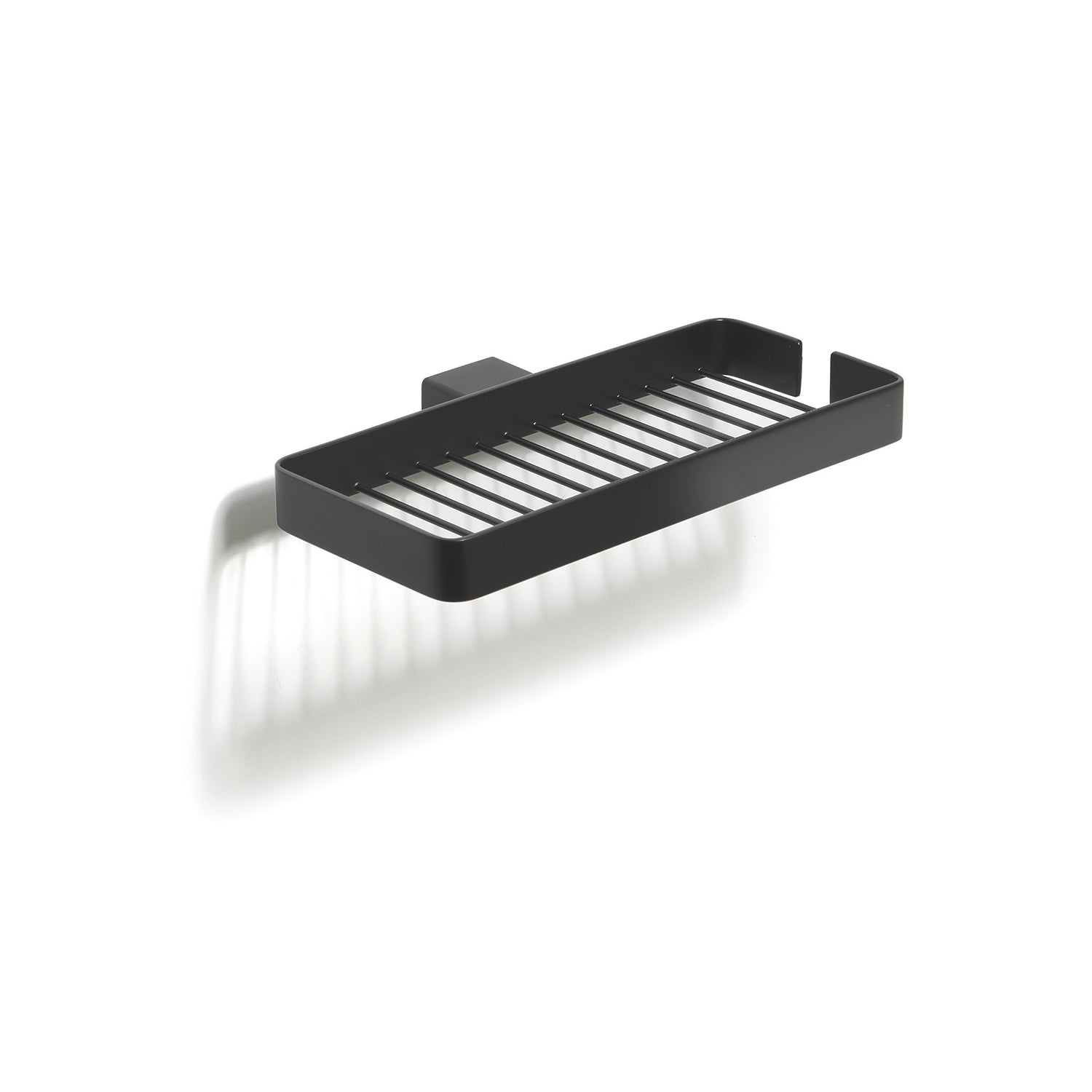 Portaoggetti doccia doppio a parete Gedy serie Lounge - Nero Matt by CeramicStore | Lo specialista del tuo bagno