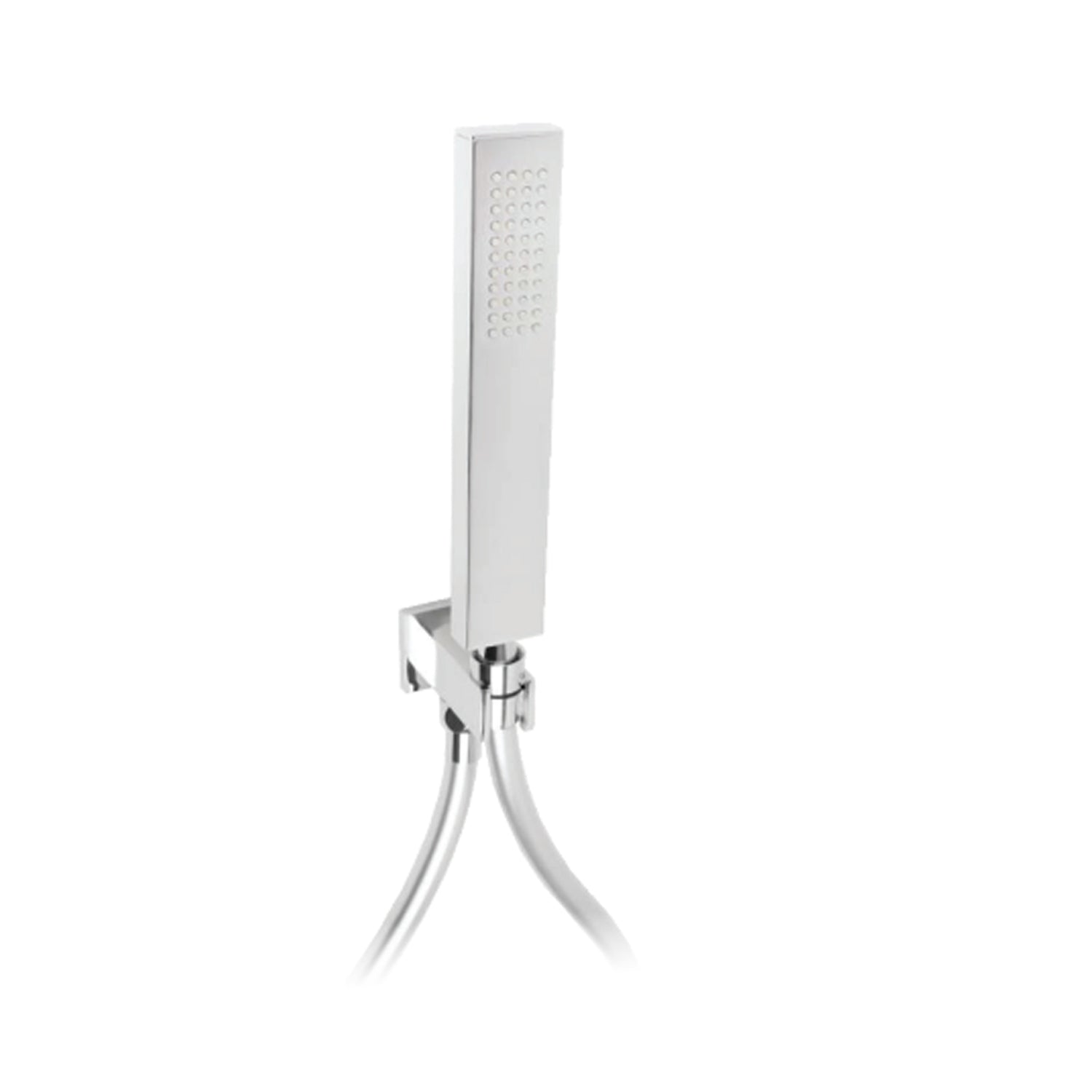 Kit doccia Slim Quadrato in Ottone e acciaio Inox AISI 304 - Cromato by CeramicStore | Lo specialista del tuo bagno